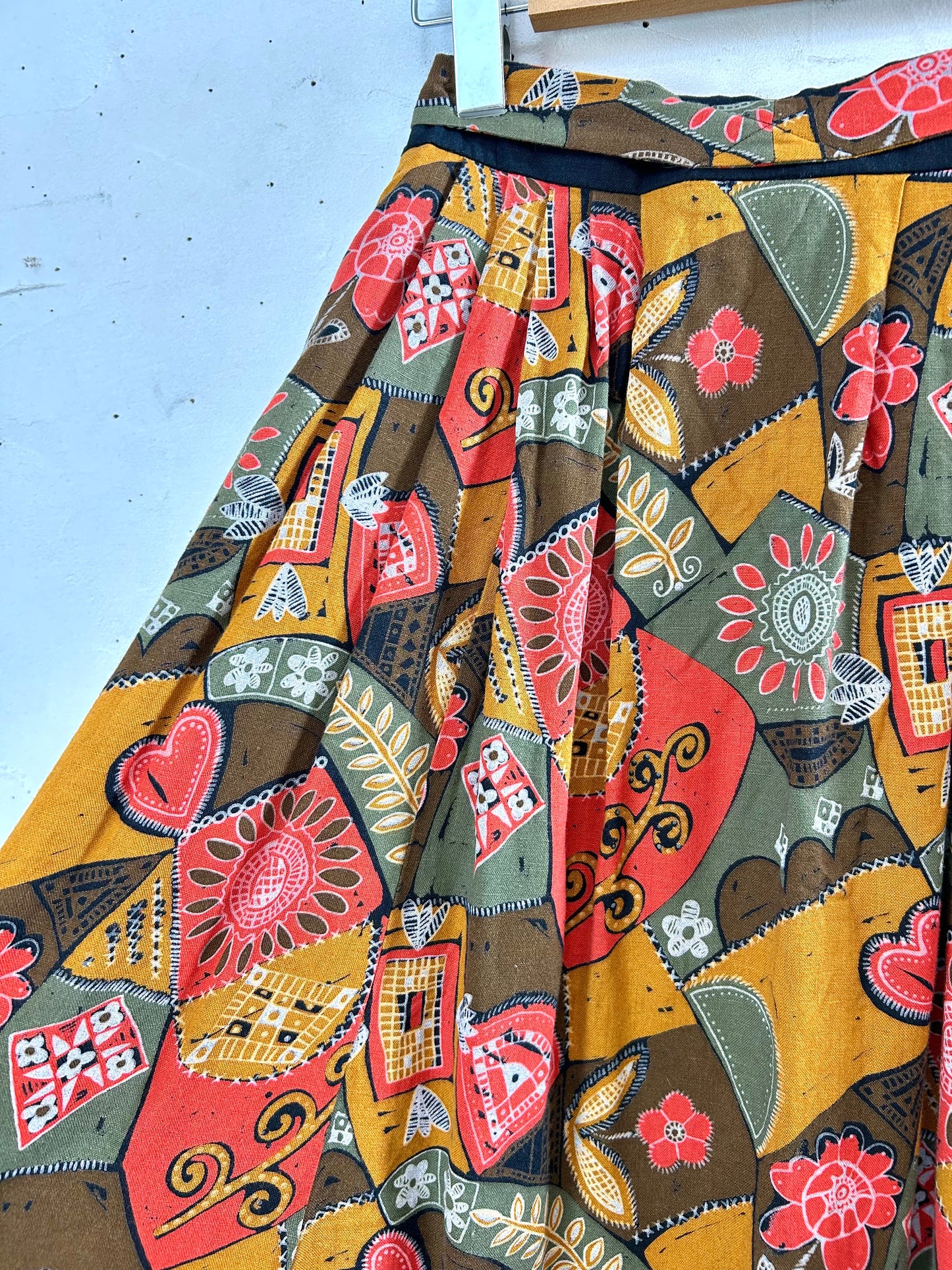 Vintage Tyrol Skirt  [ A29391]