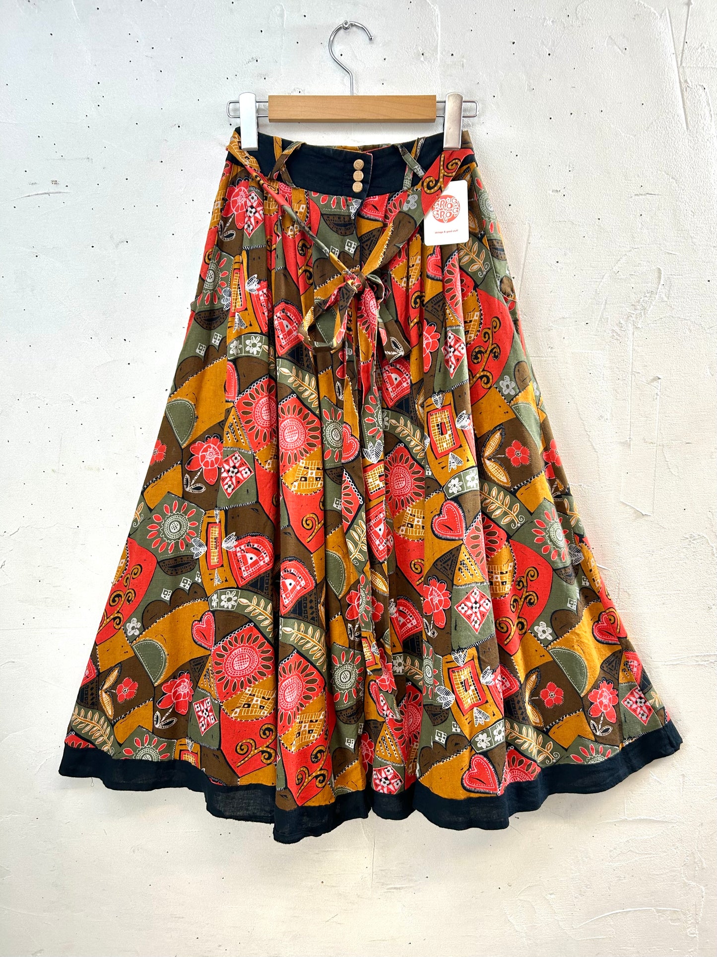 Vintage Tyrol Skirt  [ A29391]