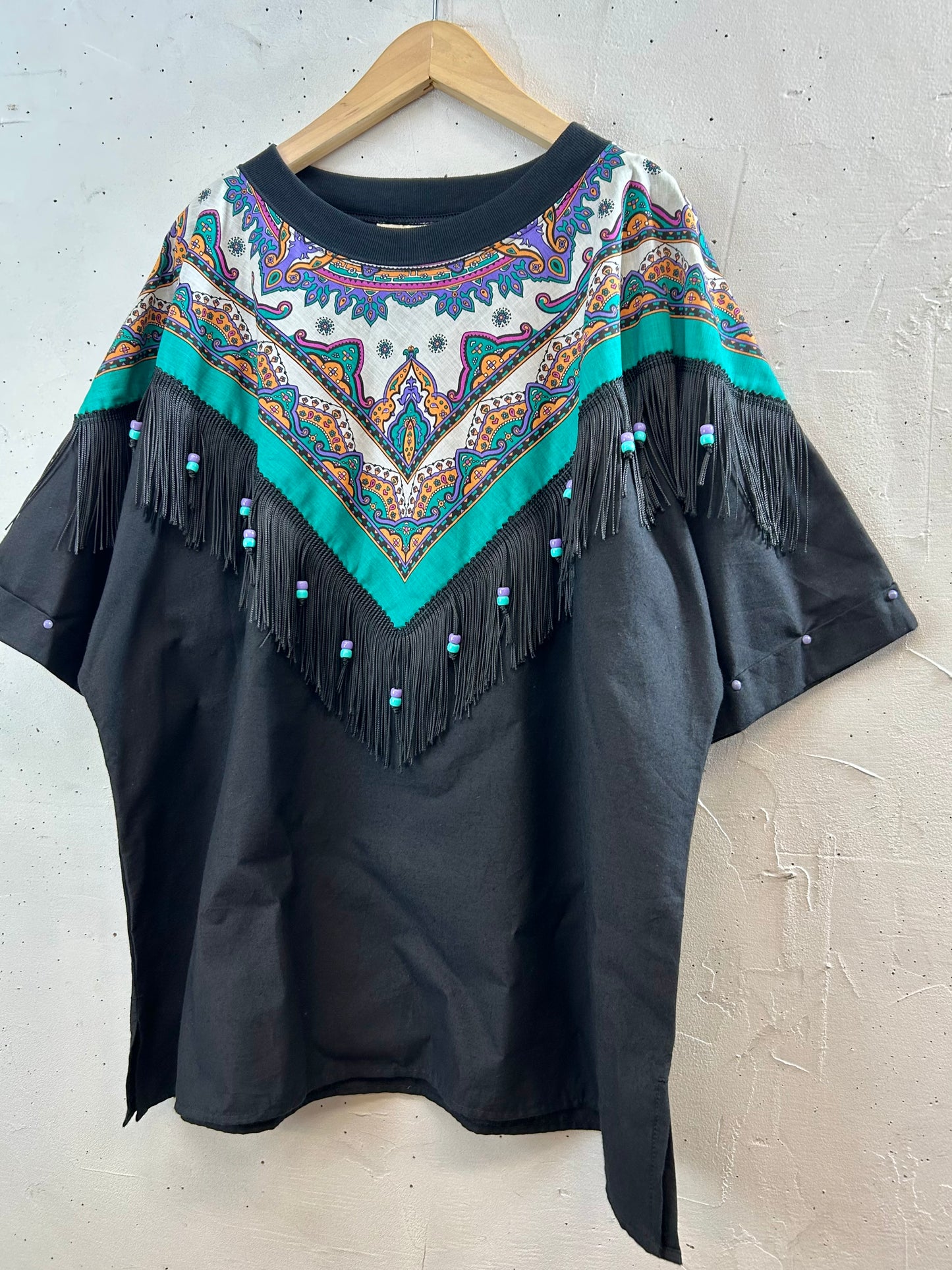 Vintage Western T-Shirt MADE IN USA [F30458]