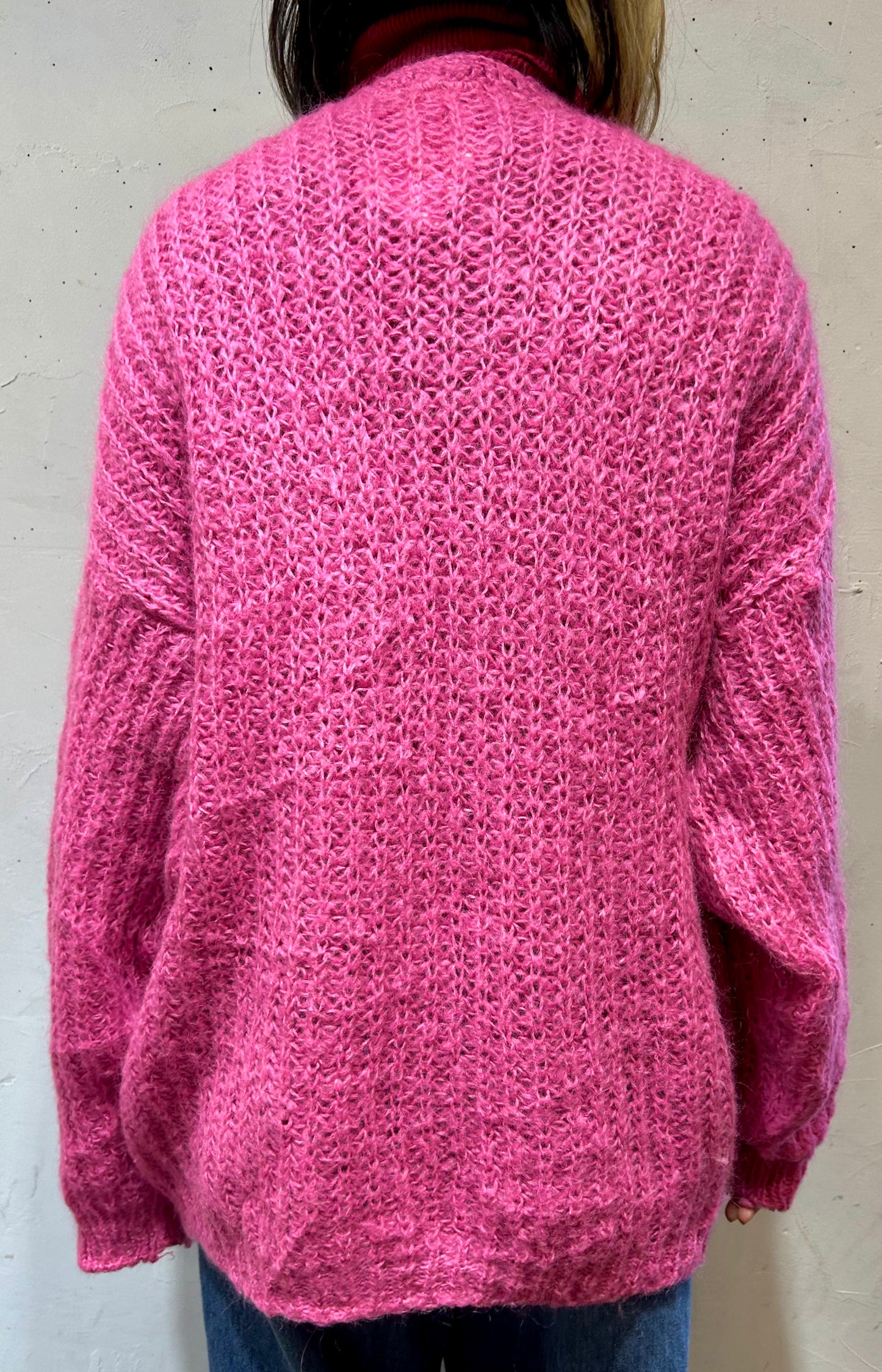 Vintage Knit Cardigan MADE IN ITALY [A25895]