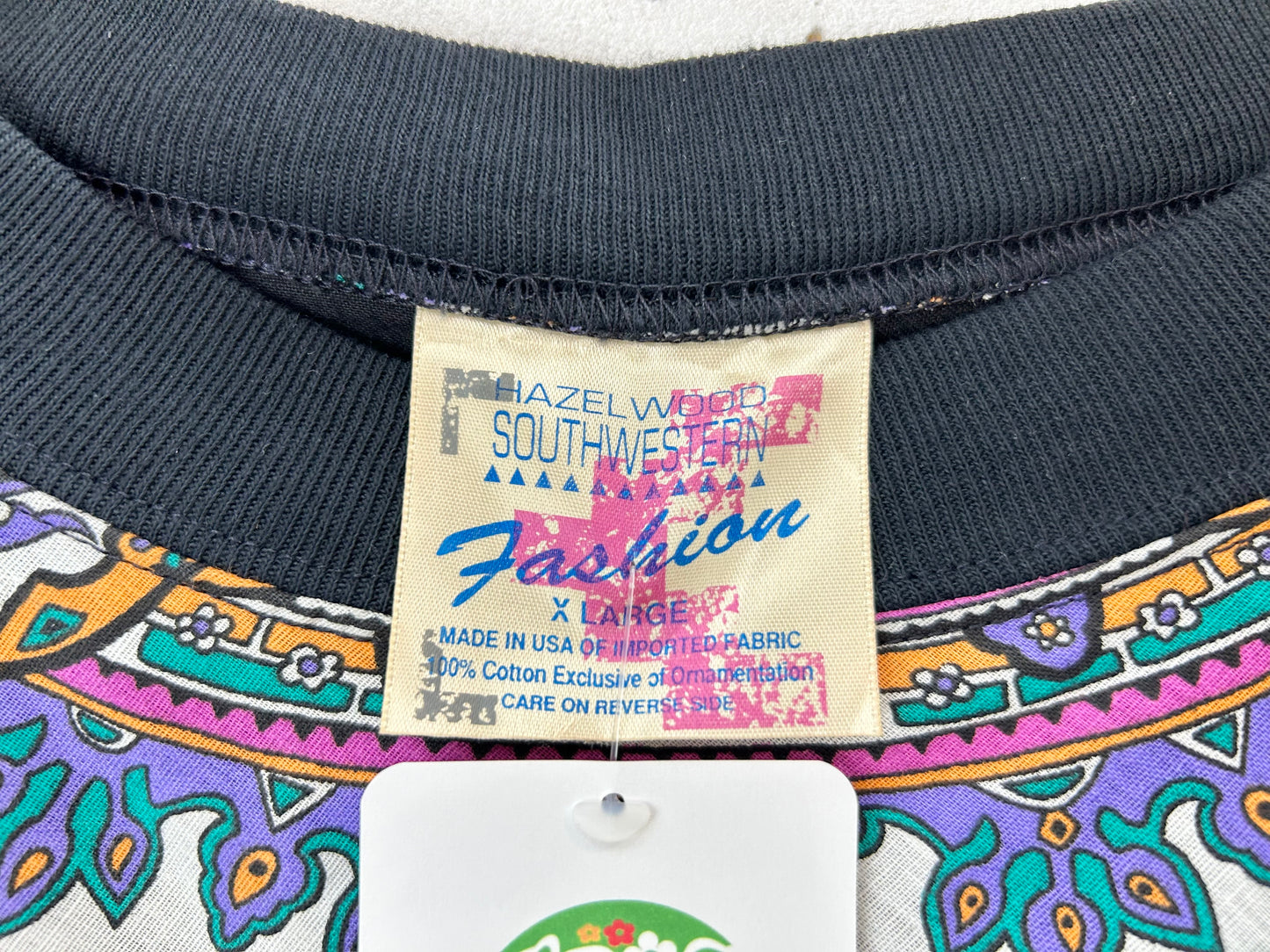 Vintage Western T-Shirt MADE IN USA [F30458]