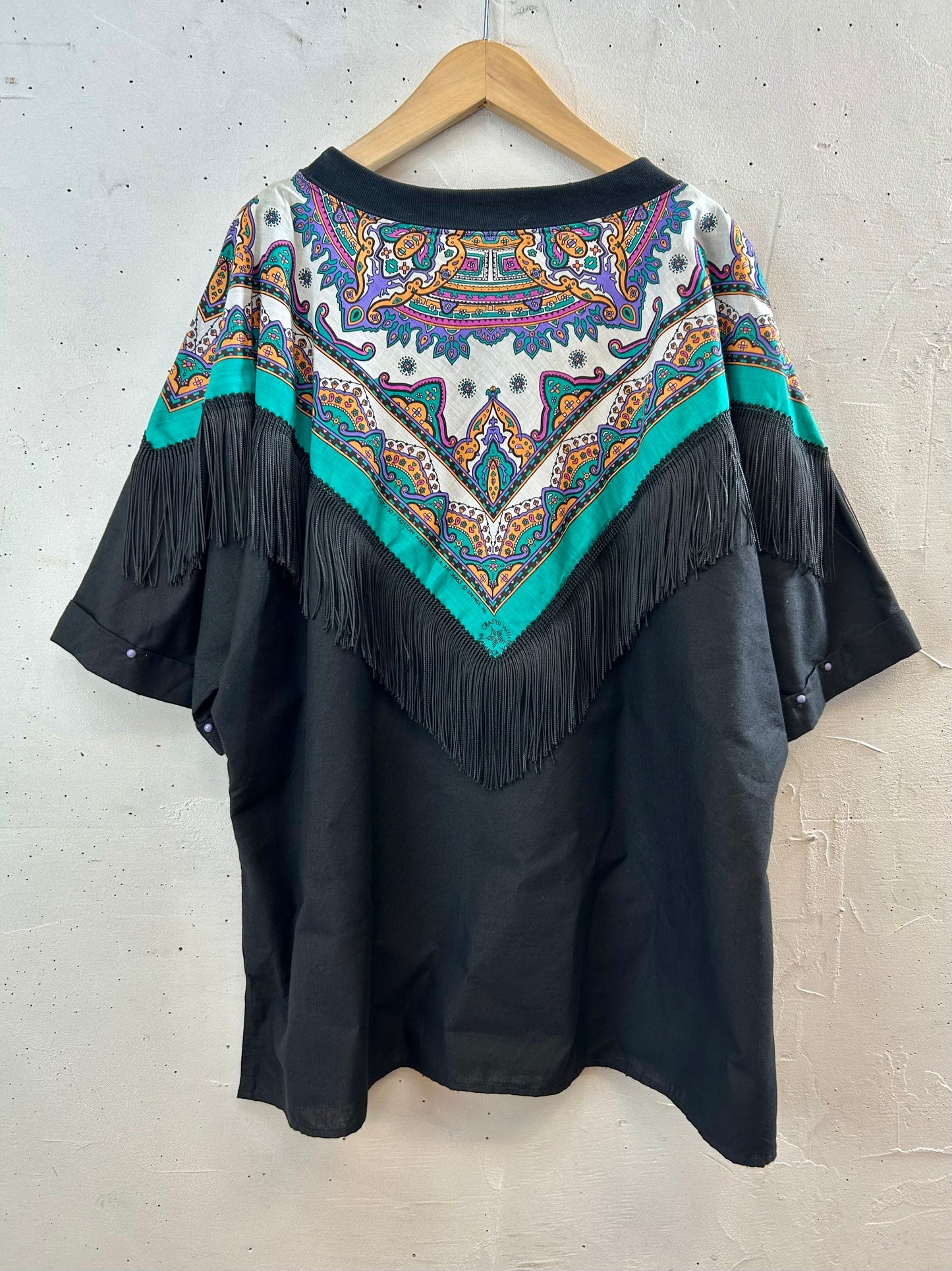 Vintage Western T-Shirt MADE IN USA [F30458]
