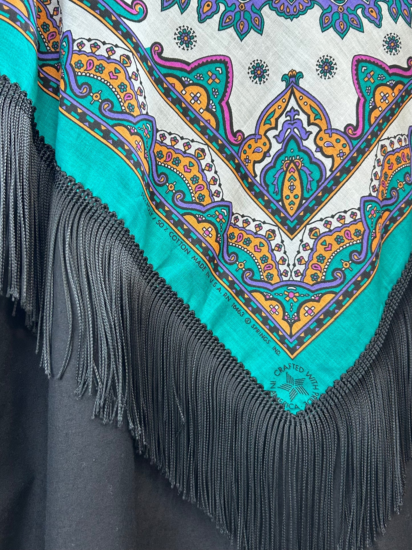 Vintage Western T-Shirt MADE IN USA [F30458]