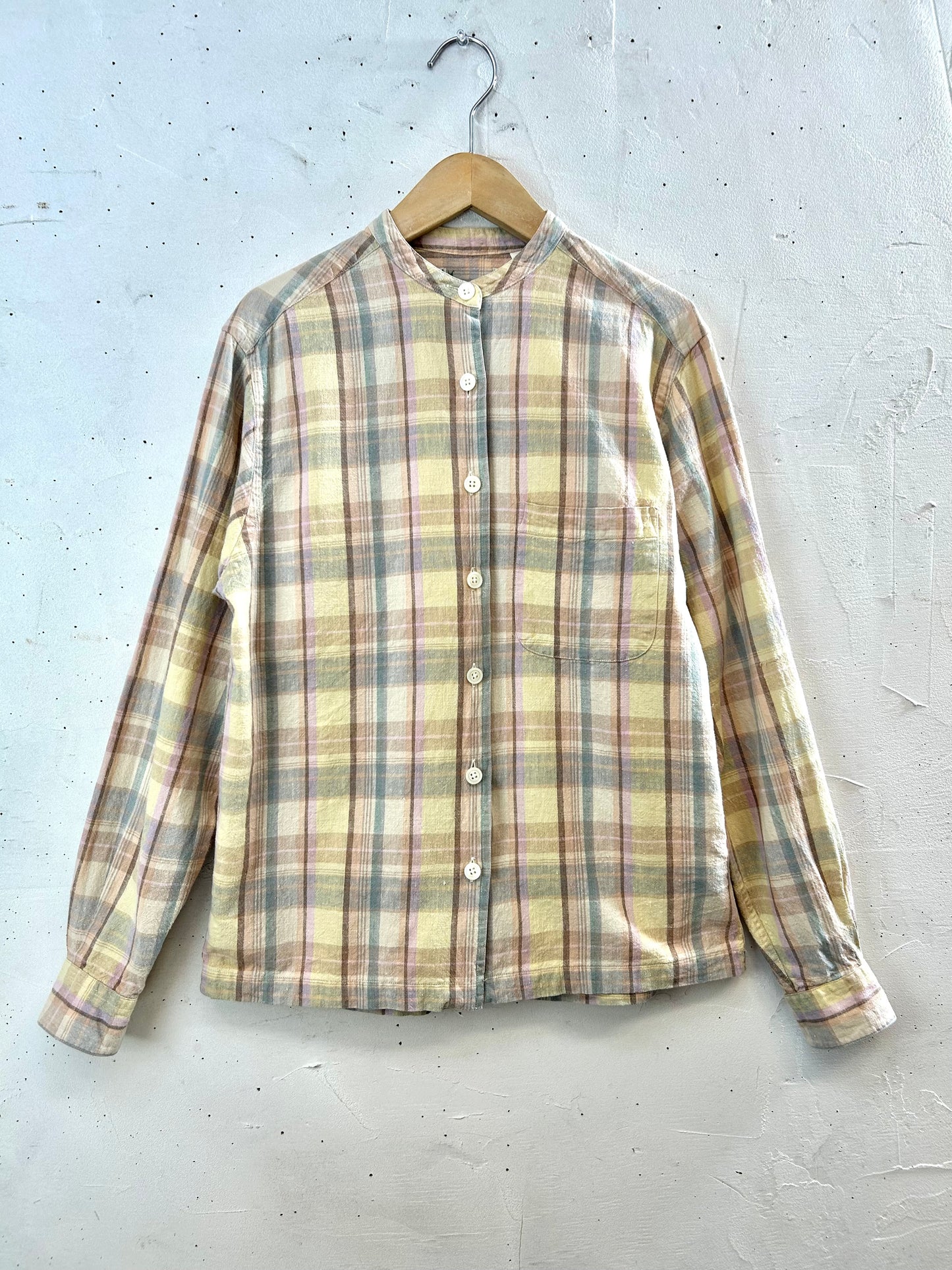 Vintage  Plaid Shirt [D30037]