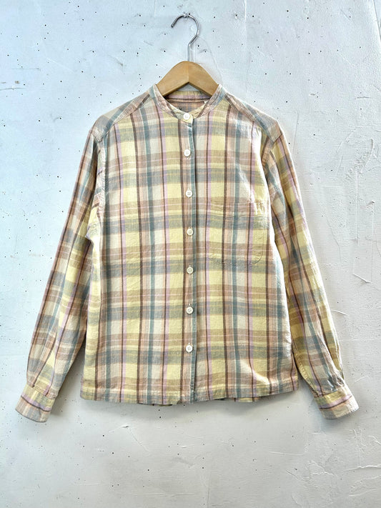 Vintage  Plaid Shirt [D30037]