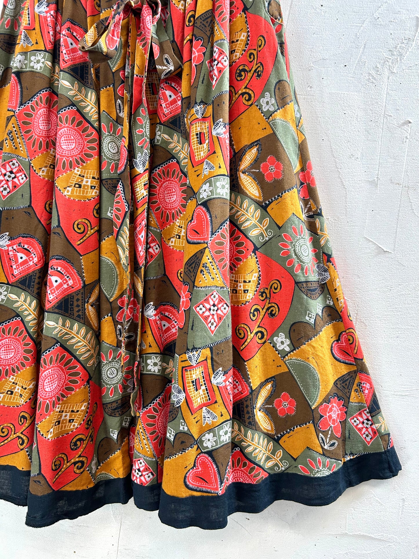 Vintage Tyrol Skirt  [ A29391]