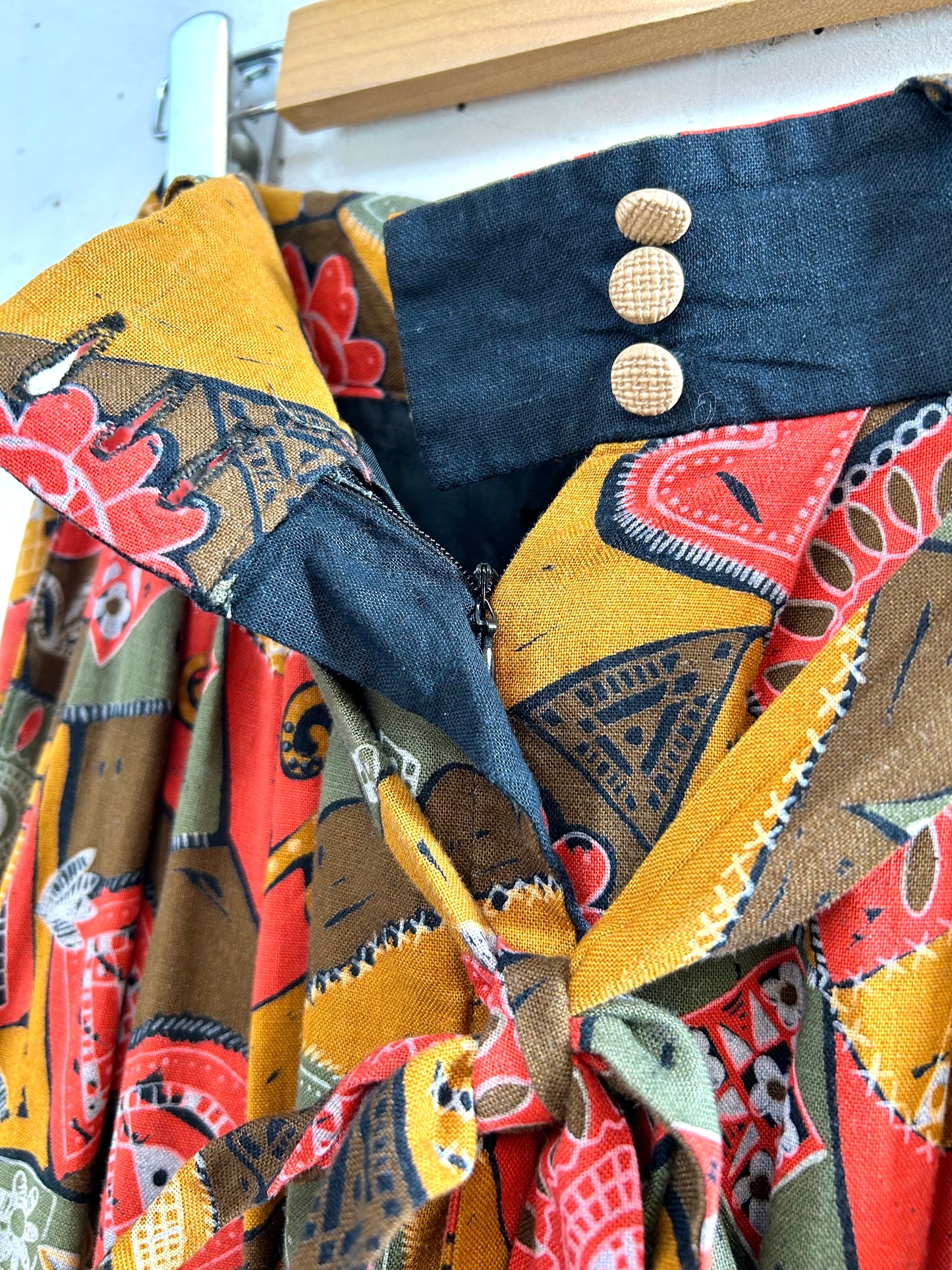Vintage Tyrol Skirt  [ A29391]