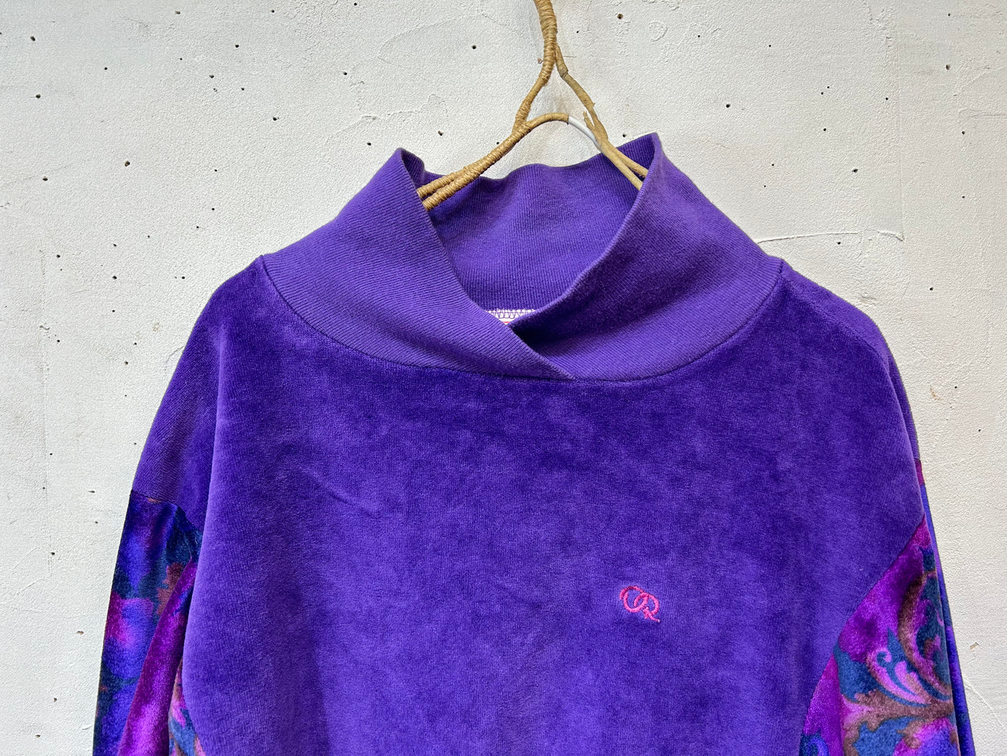 Vintage Velours Tops 〜Oscar de la Renta〜 [K25667]