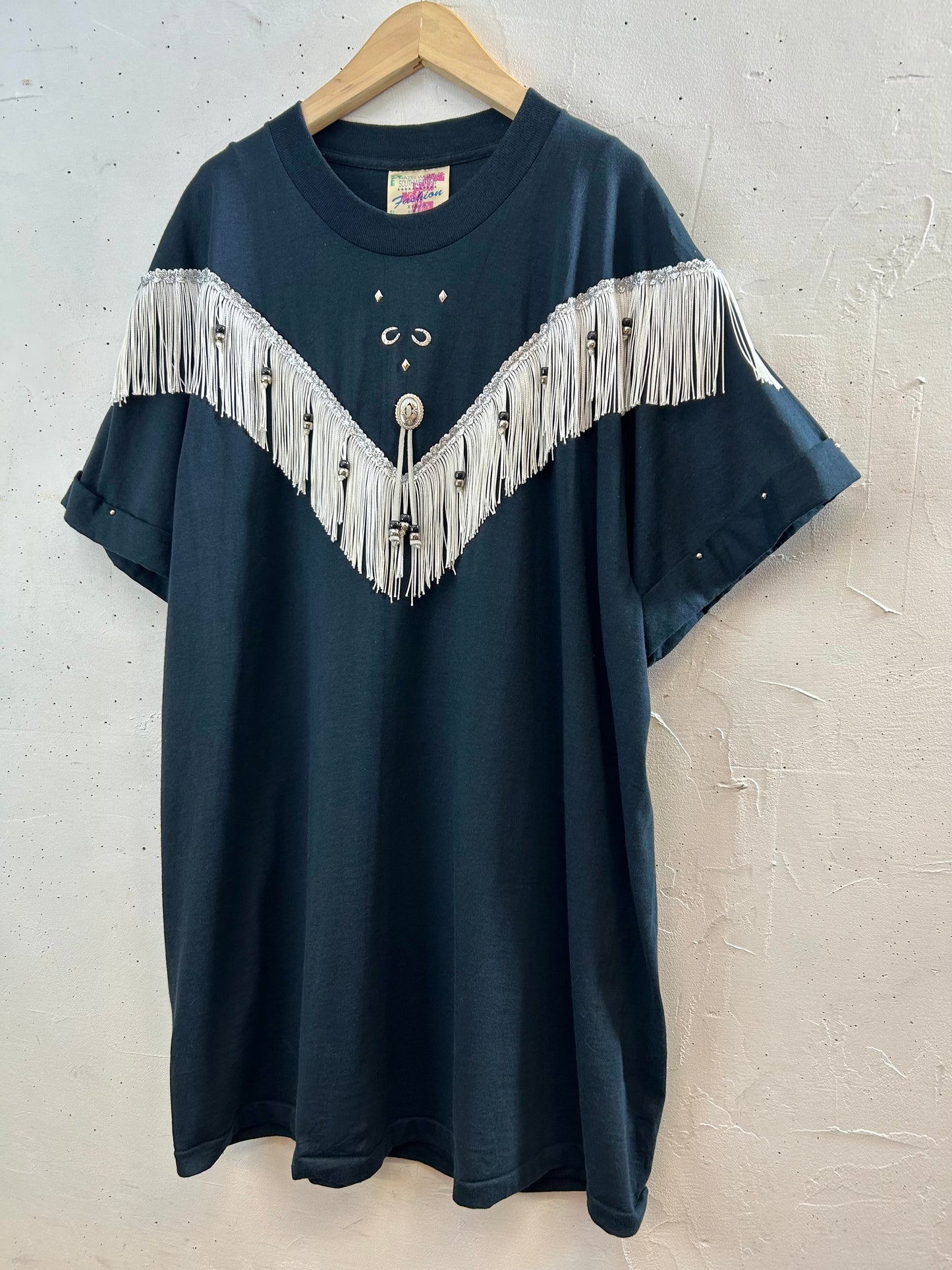 Vintage Western T-Shirt MADE IN USA [F30457]