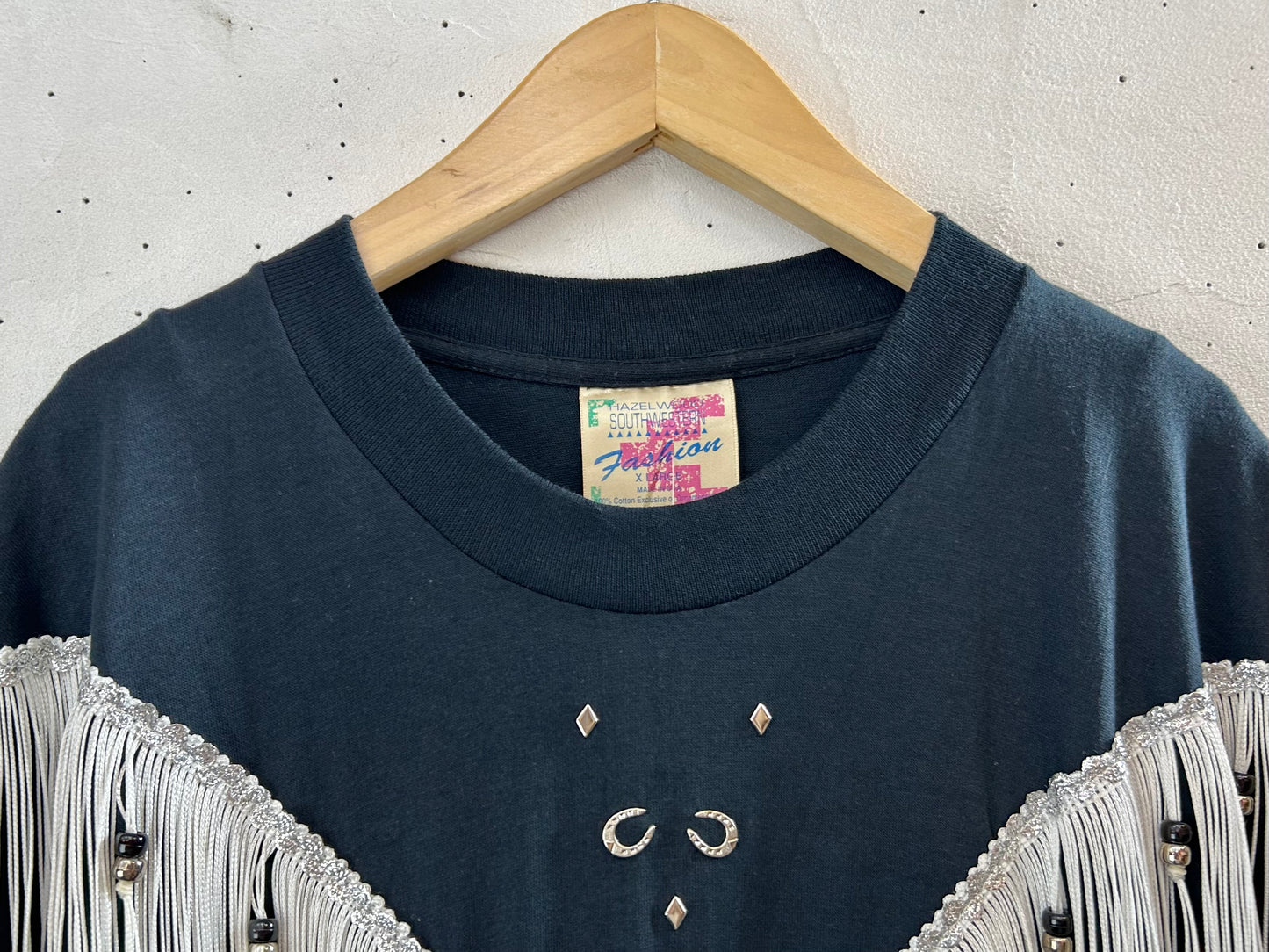 Vintage Western T-Shirt MADE IN USA [F30457]