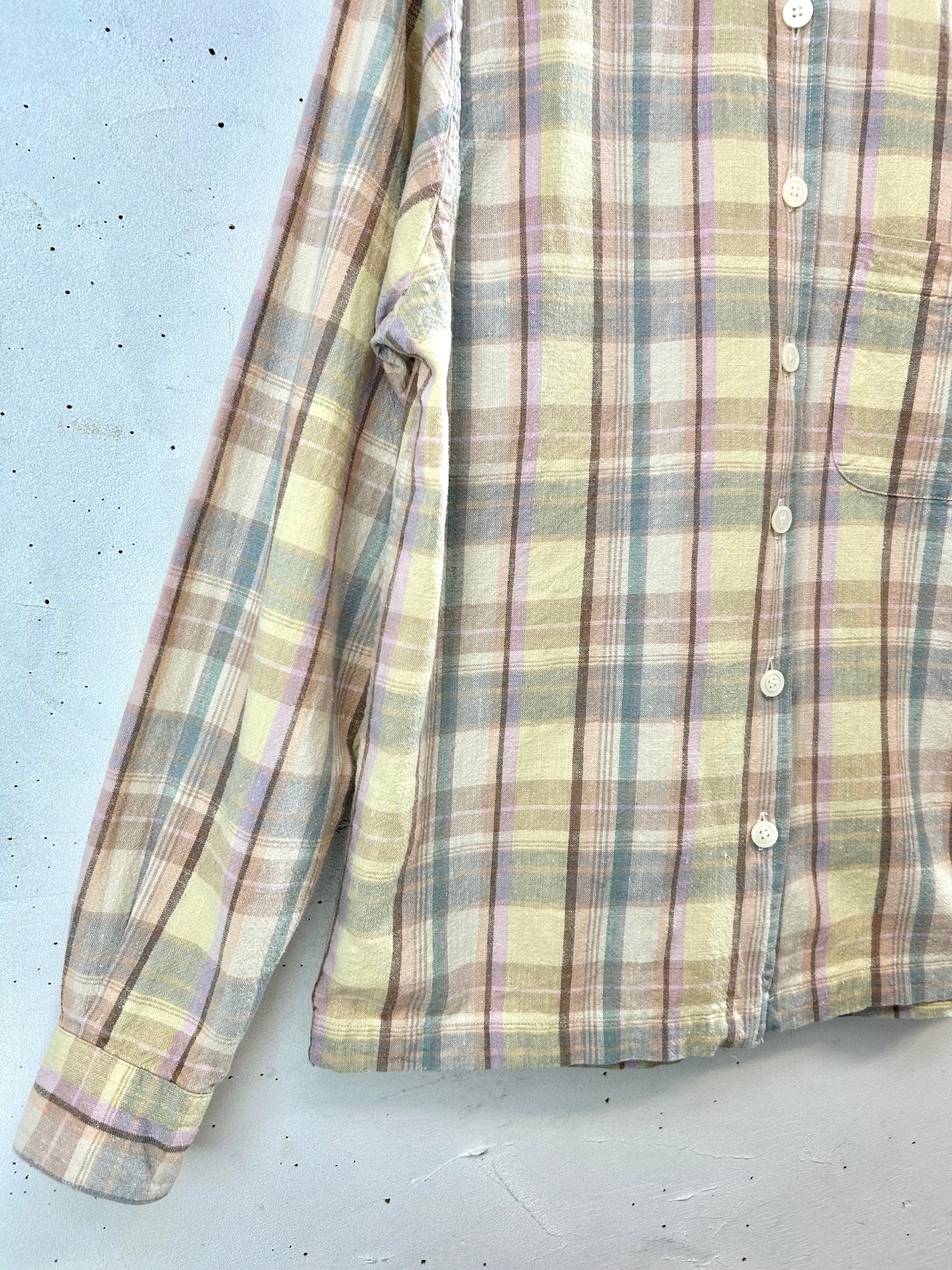 Vintage  Plaid Shirt [D30037]