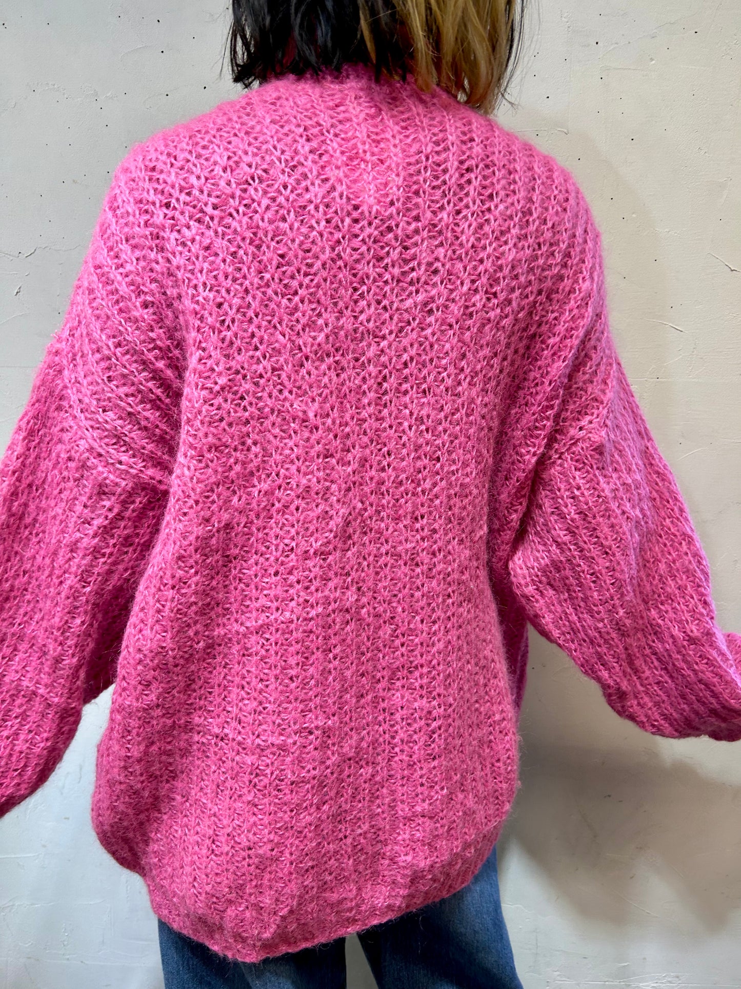 Vintage Knit Cardigan MADE IN ITALY [A25895]