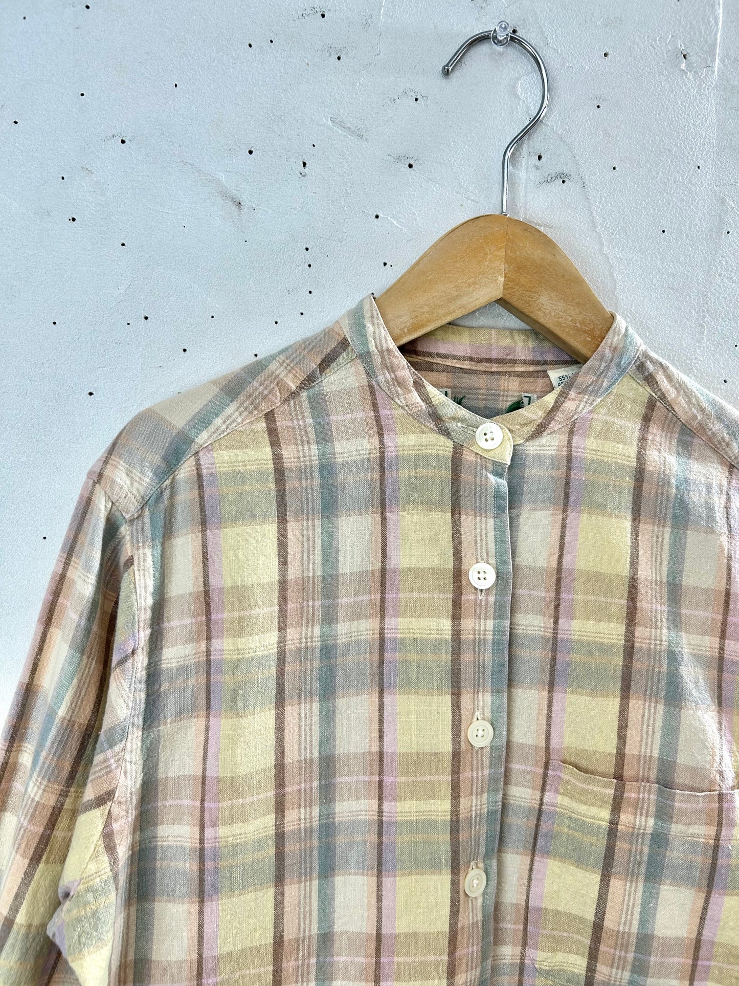 Vintage  Plaid Shirt [D30037]