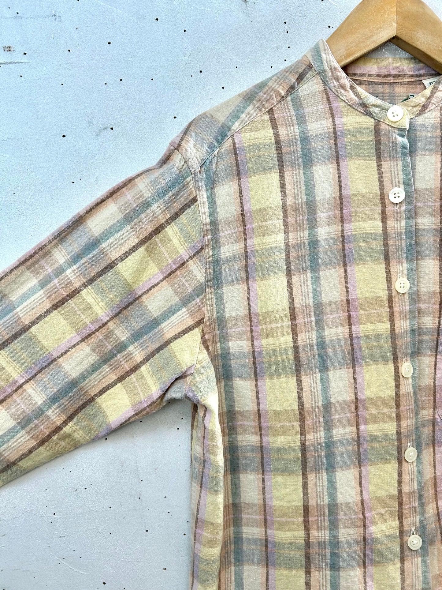 Vintage  Plaid Shirt [D30037]