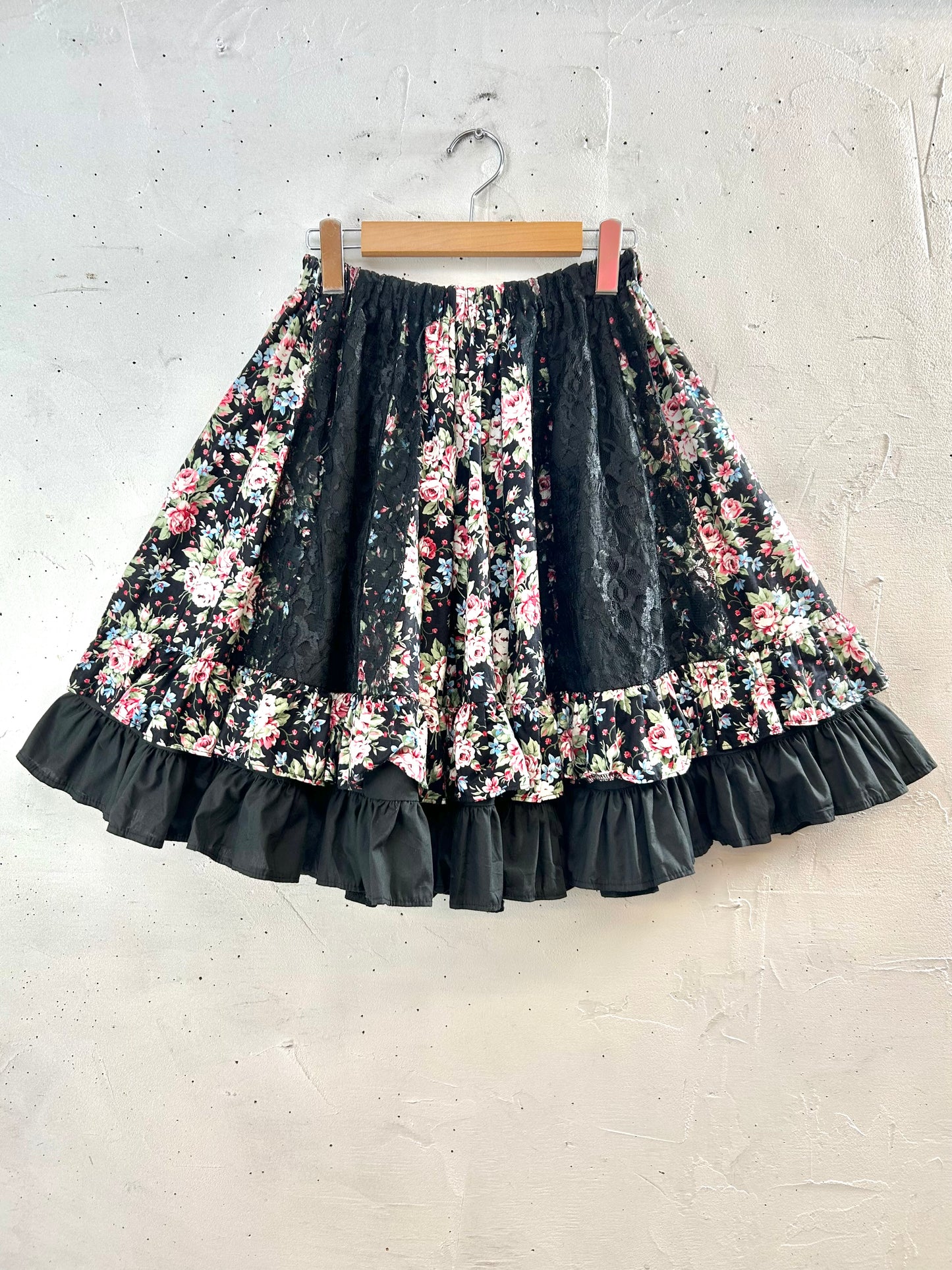 Vintage Tiered Skirt [E30256]
