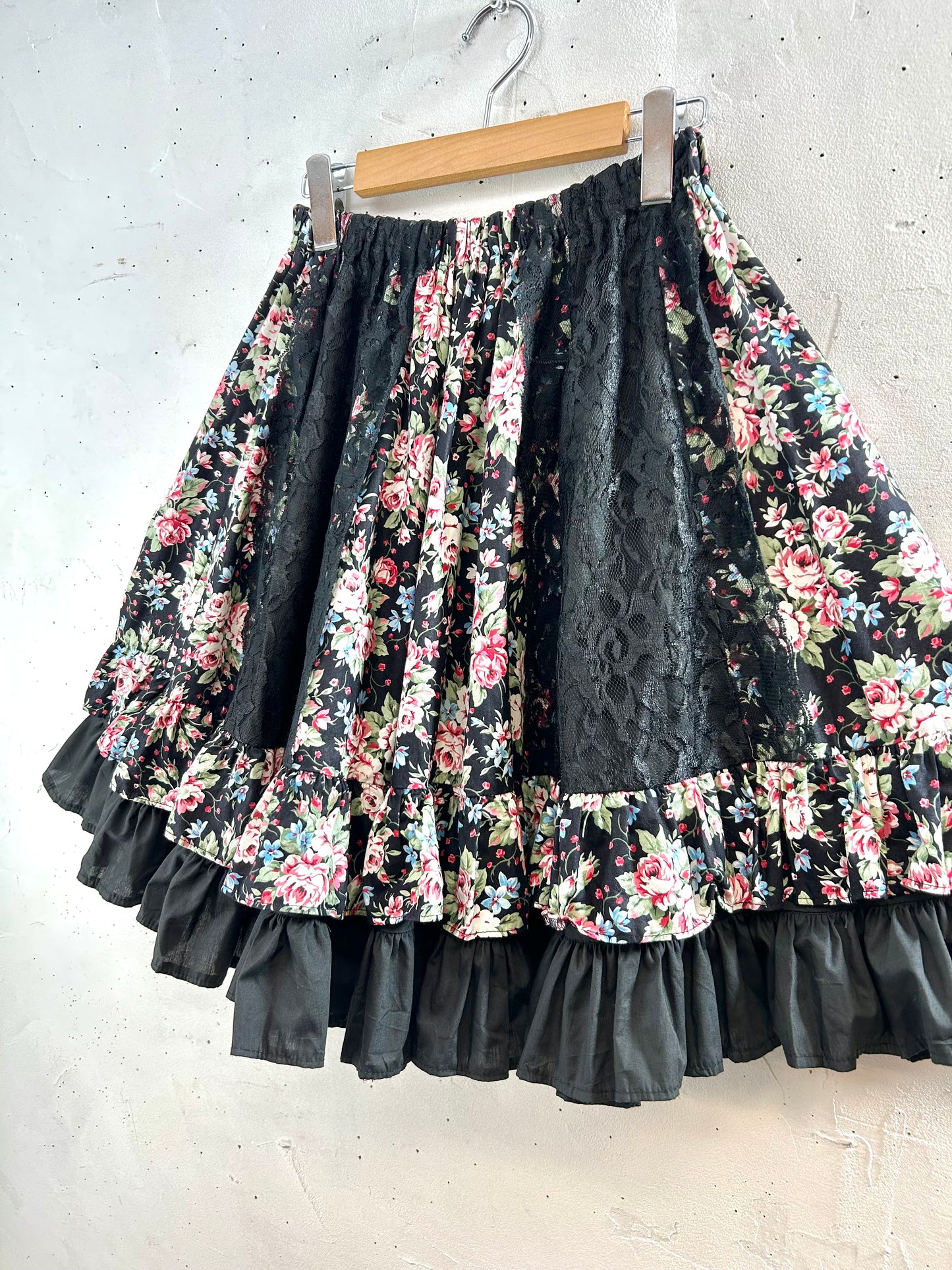 Vintage Tiered Skirt [E30256]