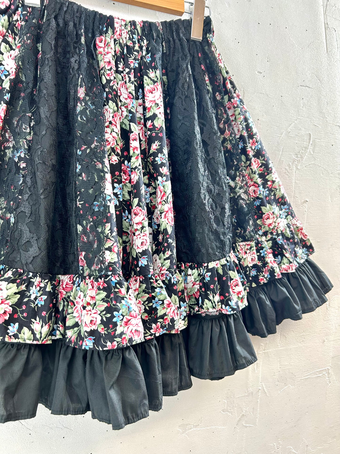 Vintage Tiered Skirt [E30256]