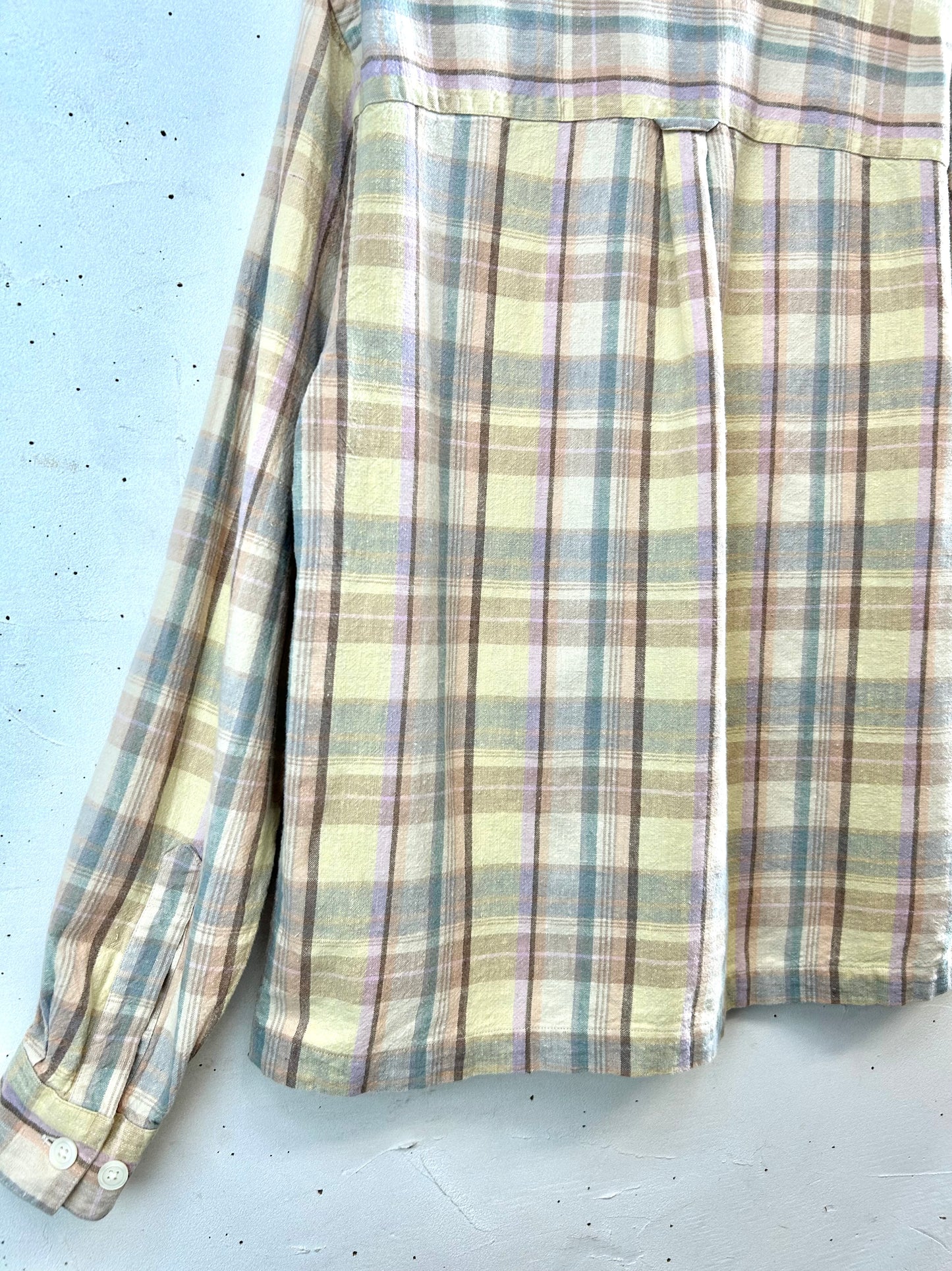 Vintage  Plaid Shirt [D30037]