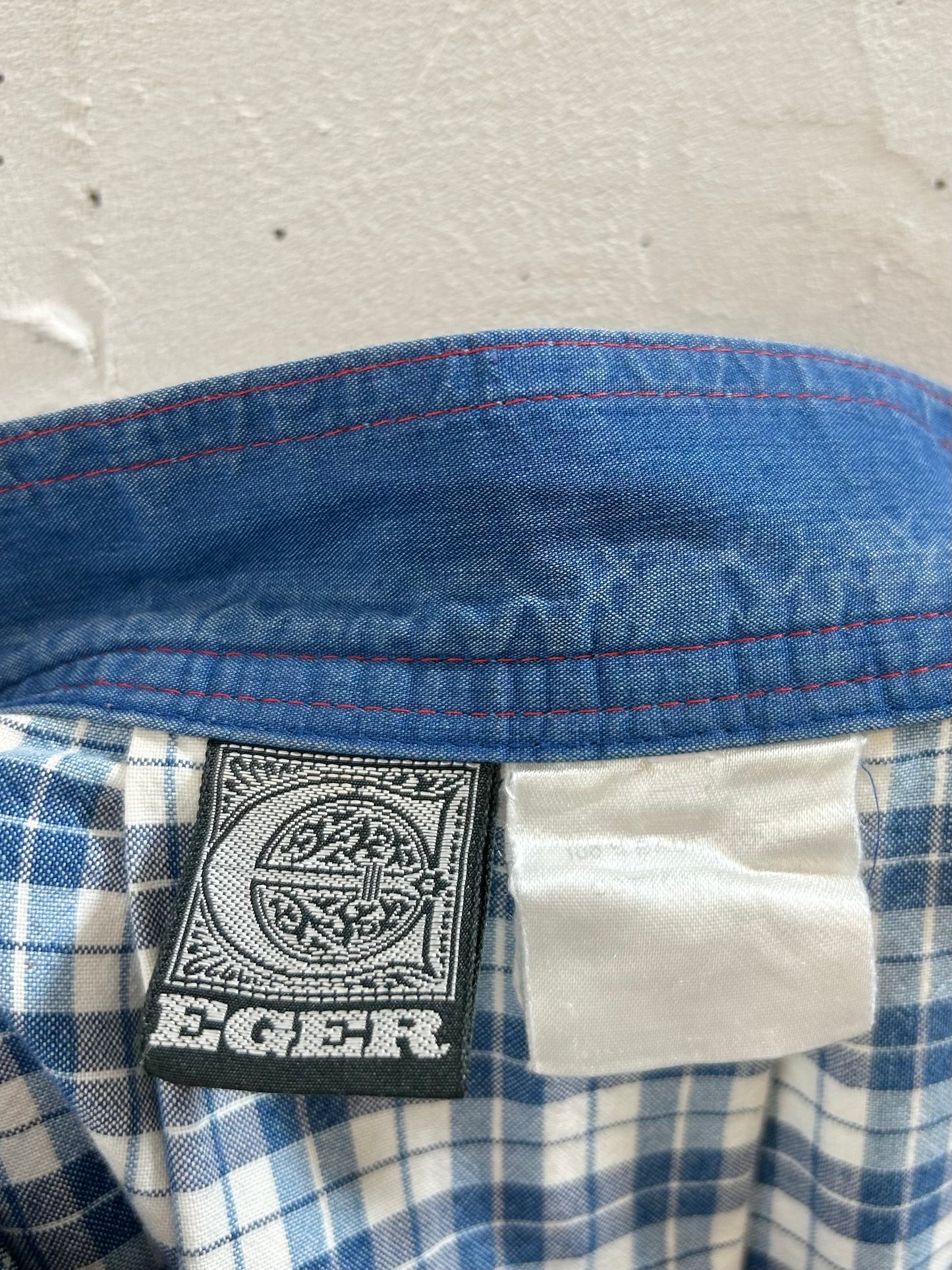 Vintage Plaid Skirt MADE IN GERMANY [F30463]