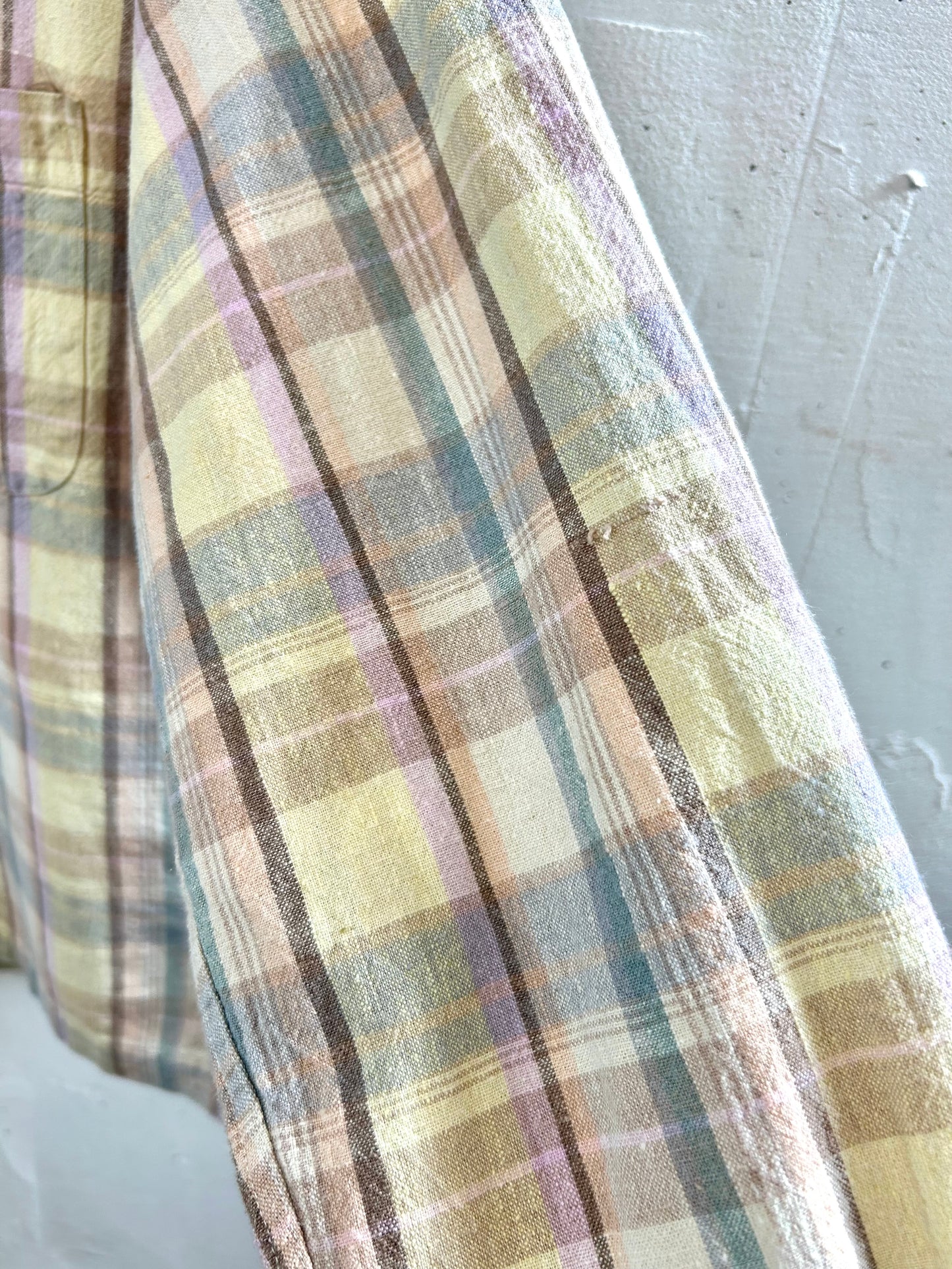 Vintage  Plaid Shirt [D30037]