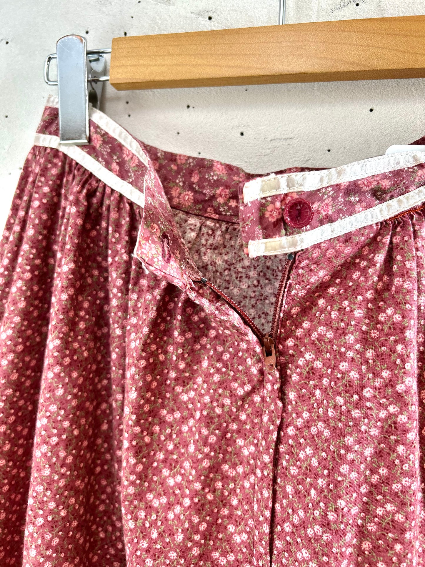 '70sVintage Tiered Skirt 〜Candi〜 California [G30692]