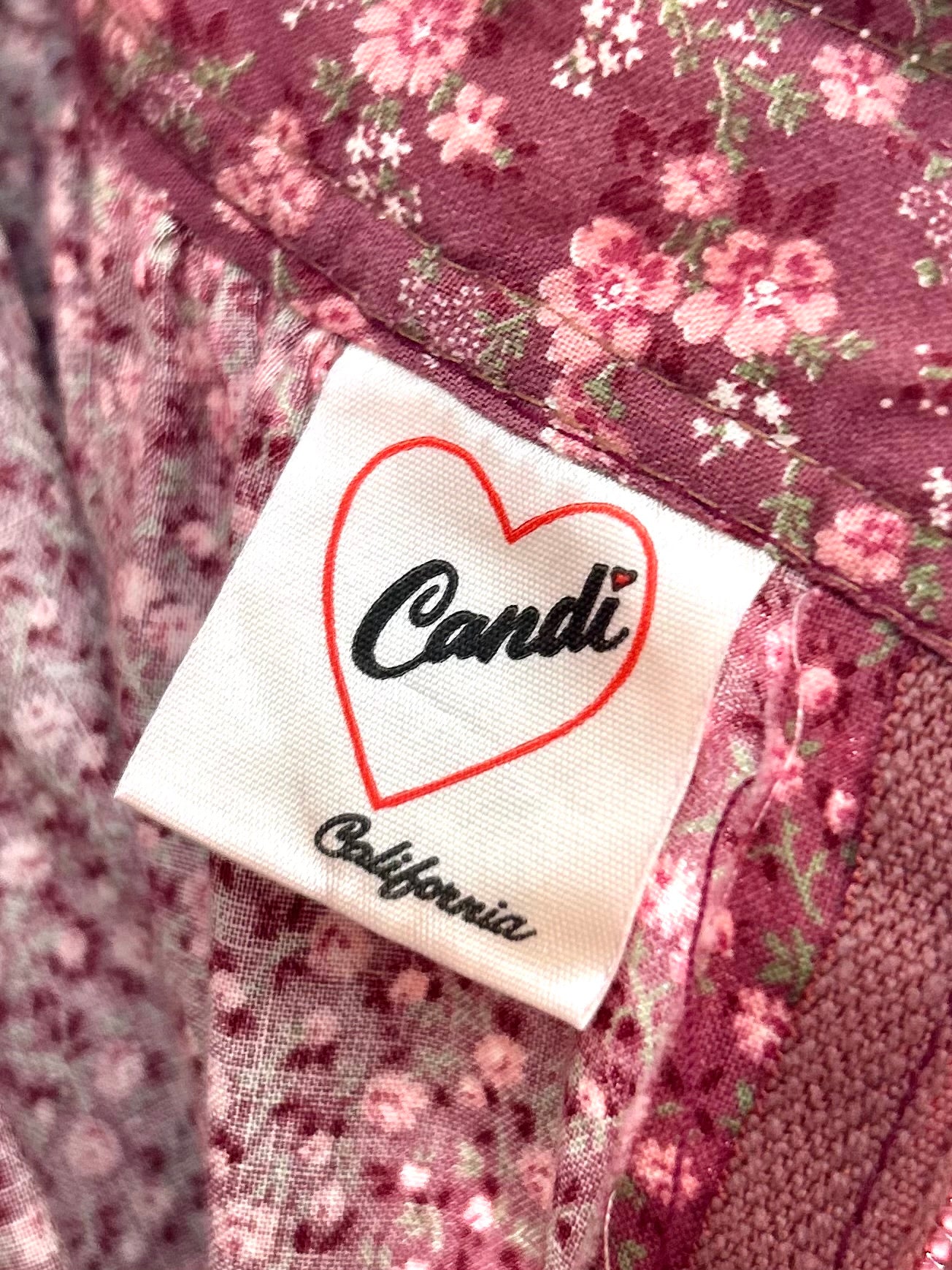 '70sVintage Tiered Skirt 〜Candi〜 California [G30692]