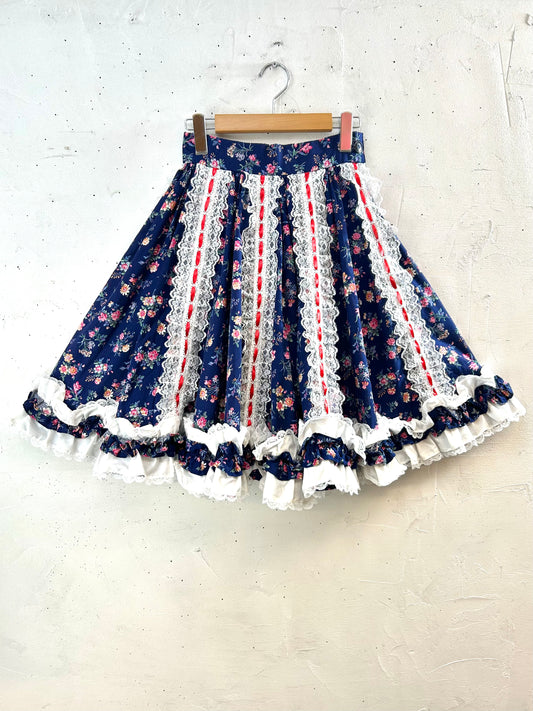 Vintage Circular Skirt [E30255]