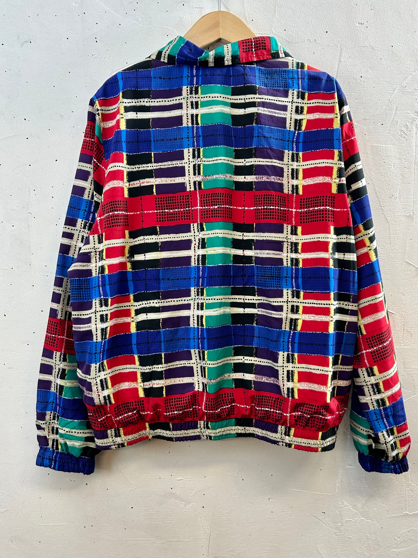 Vintage Plaid Blouson [I28504]