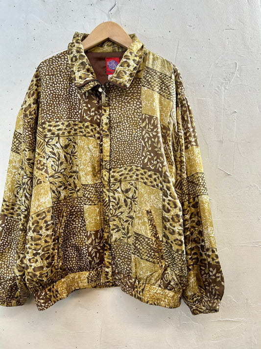 Vintage Silk Blouson [I28502]