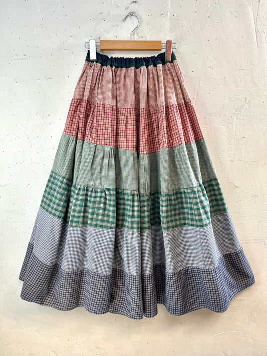 Vintage Tiered Skirt [G30689]