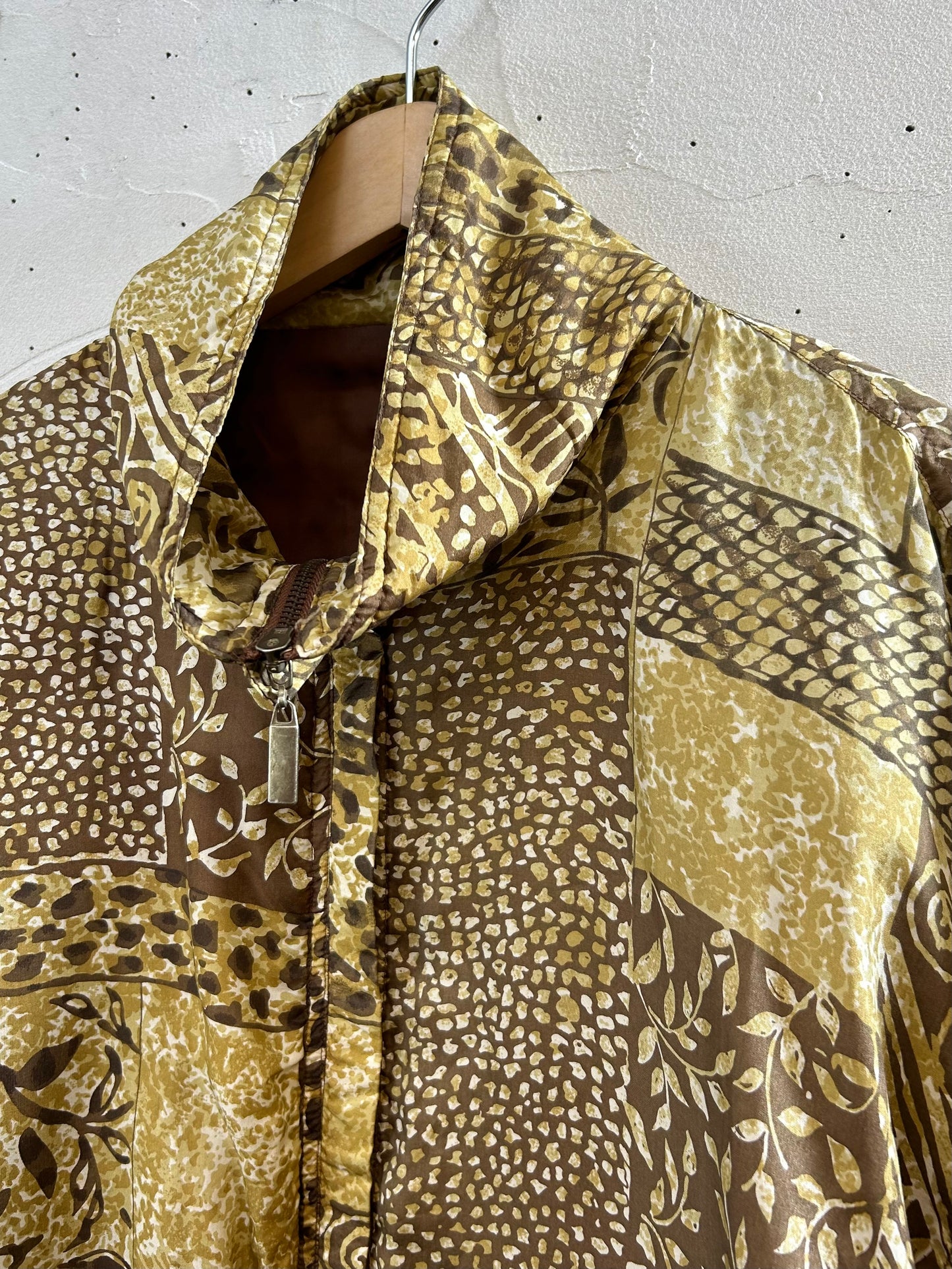 Vintage Silk Blouson [I28502]