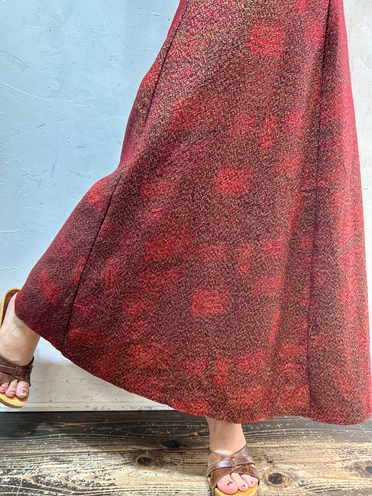 ’70s-’80s Vintage Skirt [I25013]