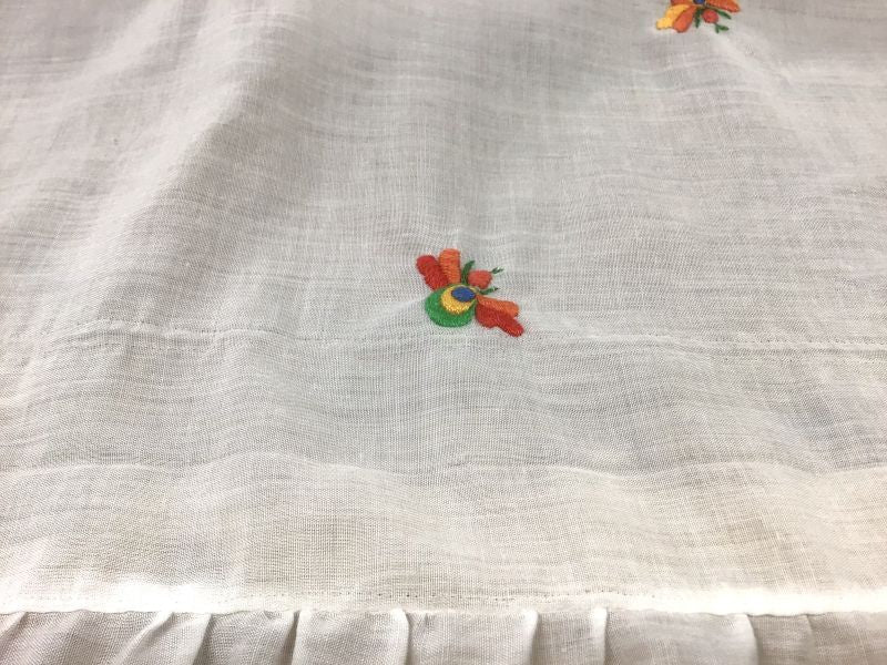 Vintage Flower Stitch Apron [G24407]