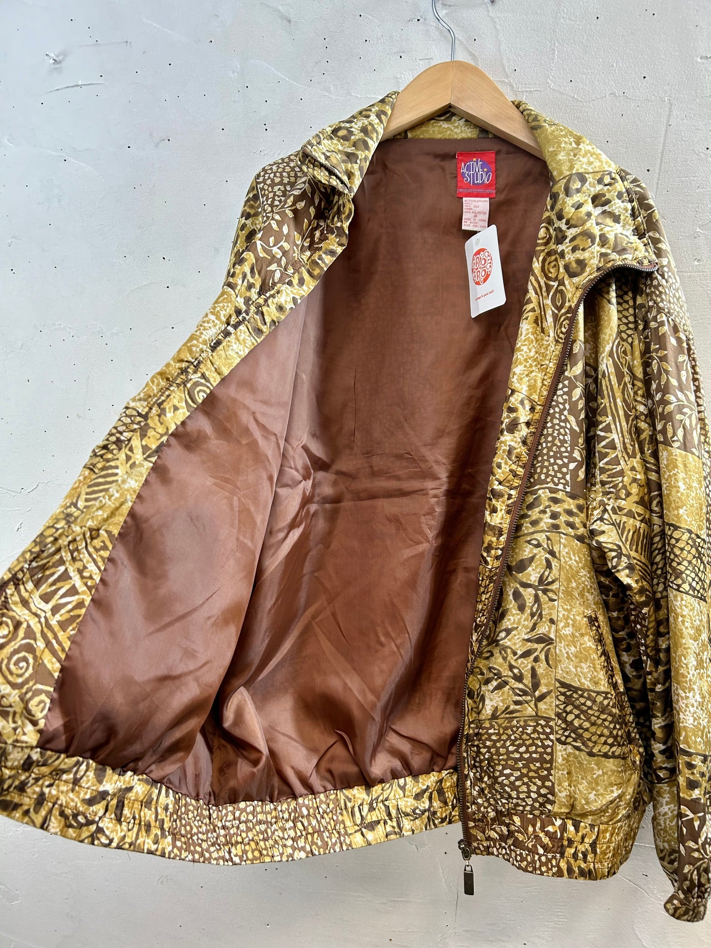 Vintage Silk Blouson [I28502]