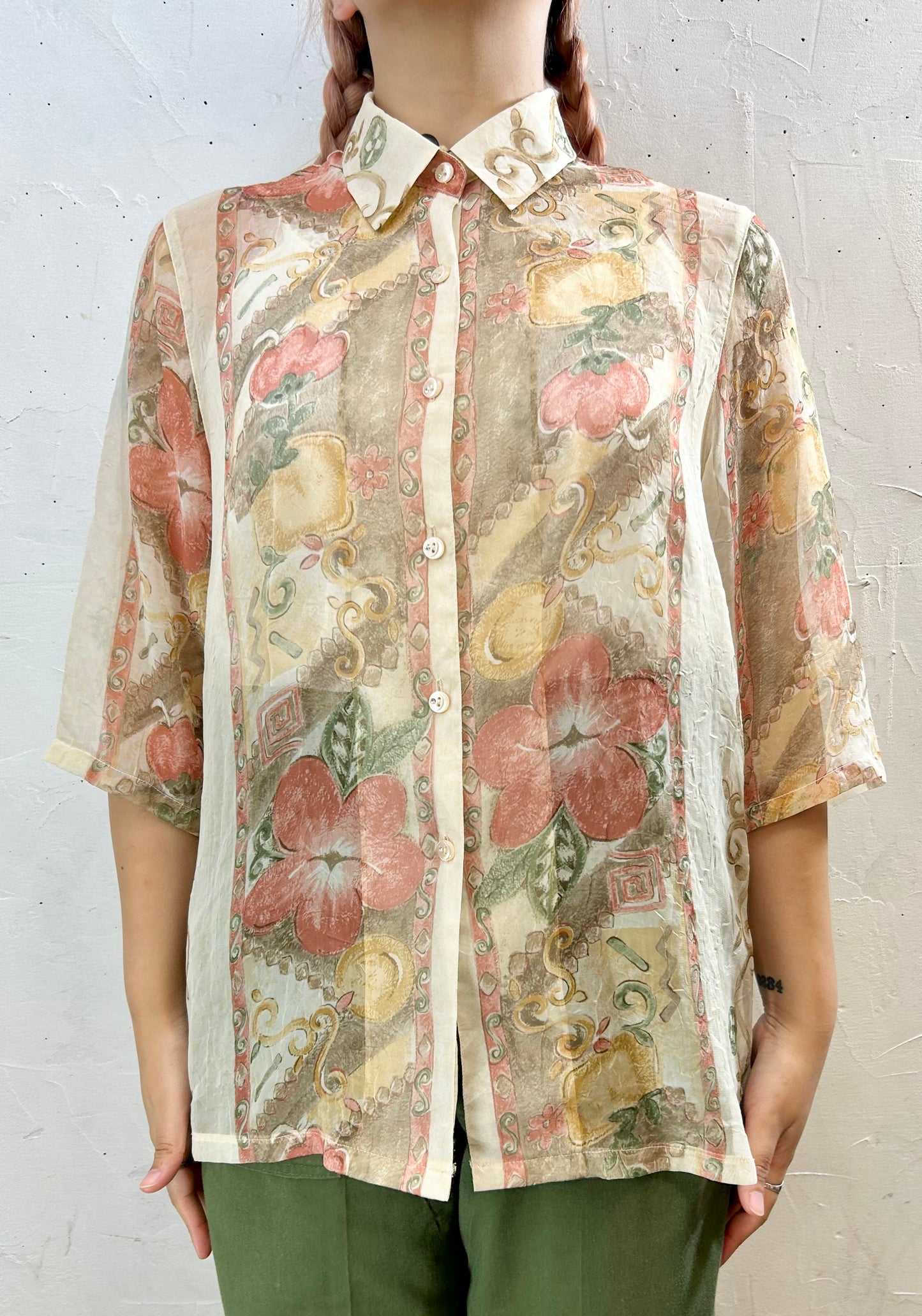 Vintage Sheer Shirt  [F27619]