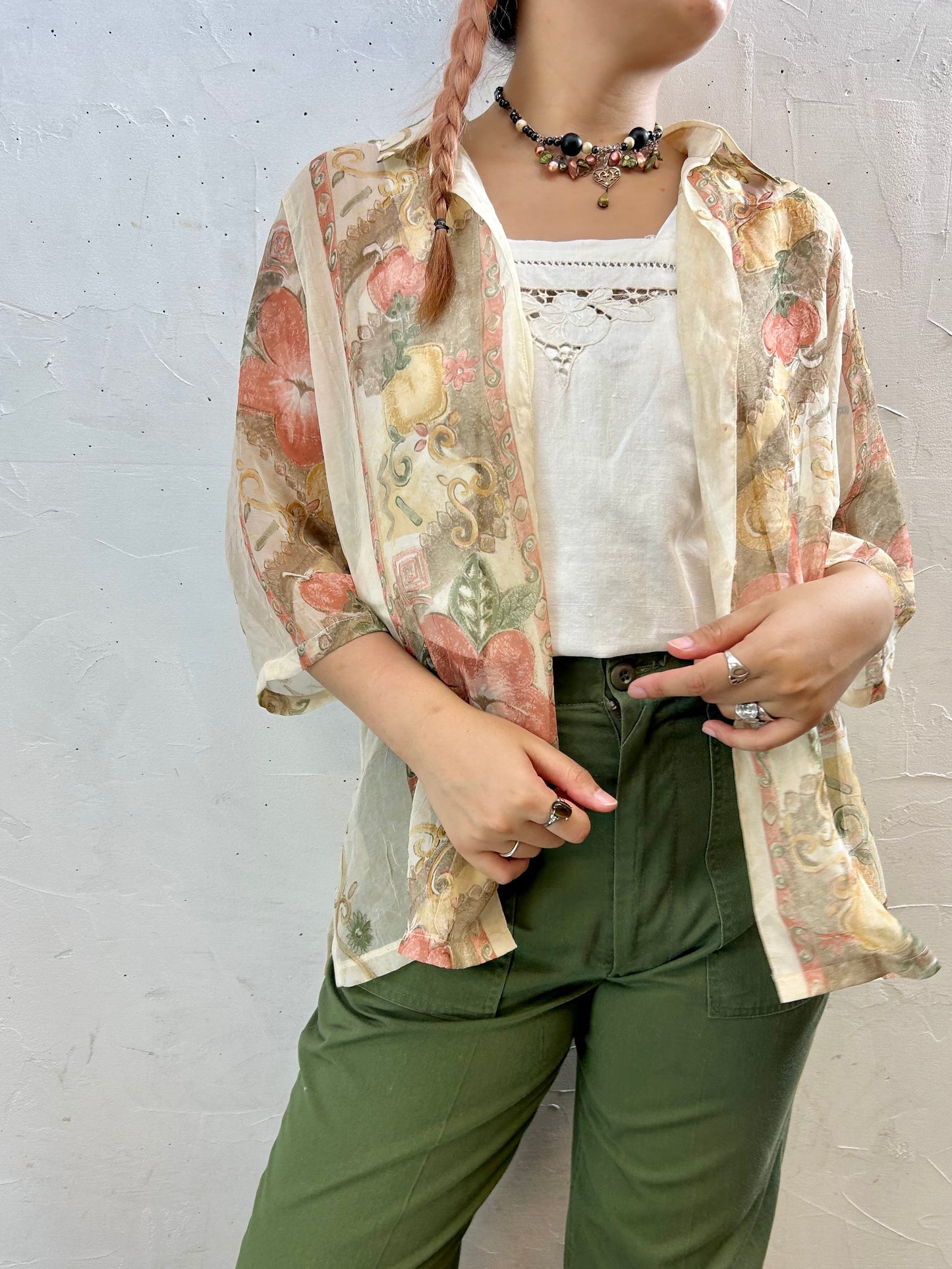 Vintage Sheer Shirt  [F27619]