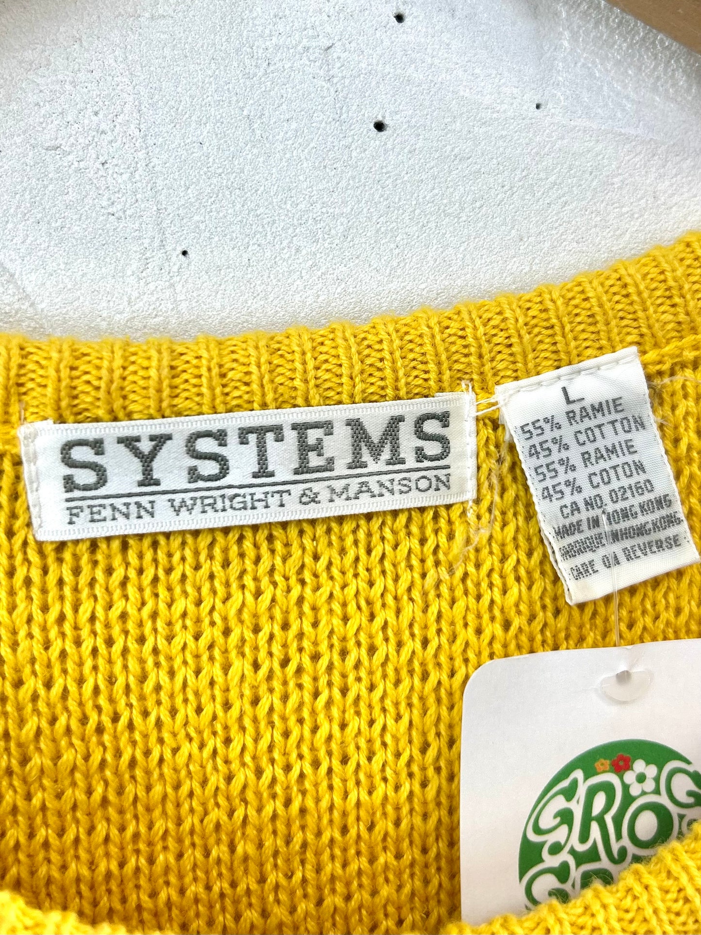 Vintage Knit Vest [D30036]
