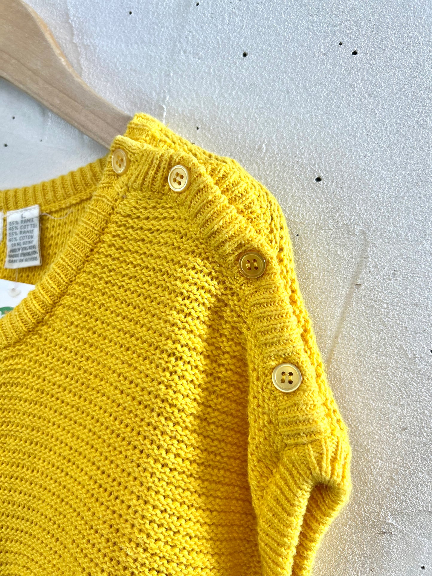 Vintage Knit Vest [D30036]