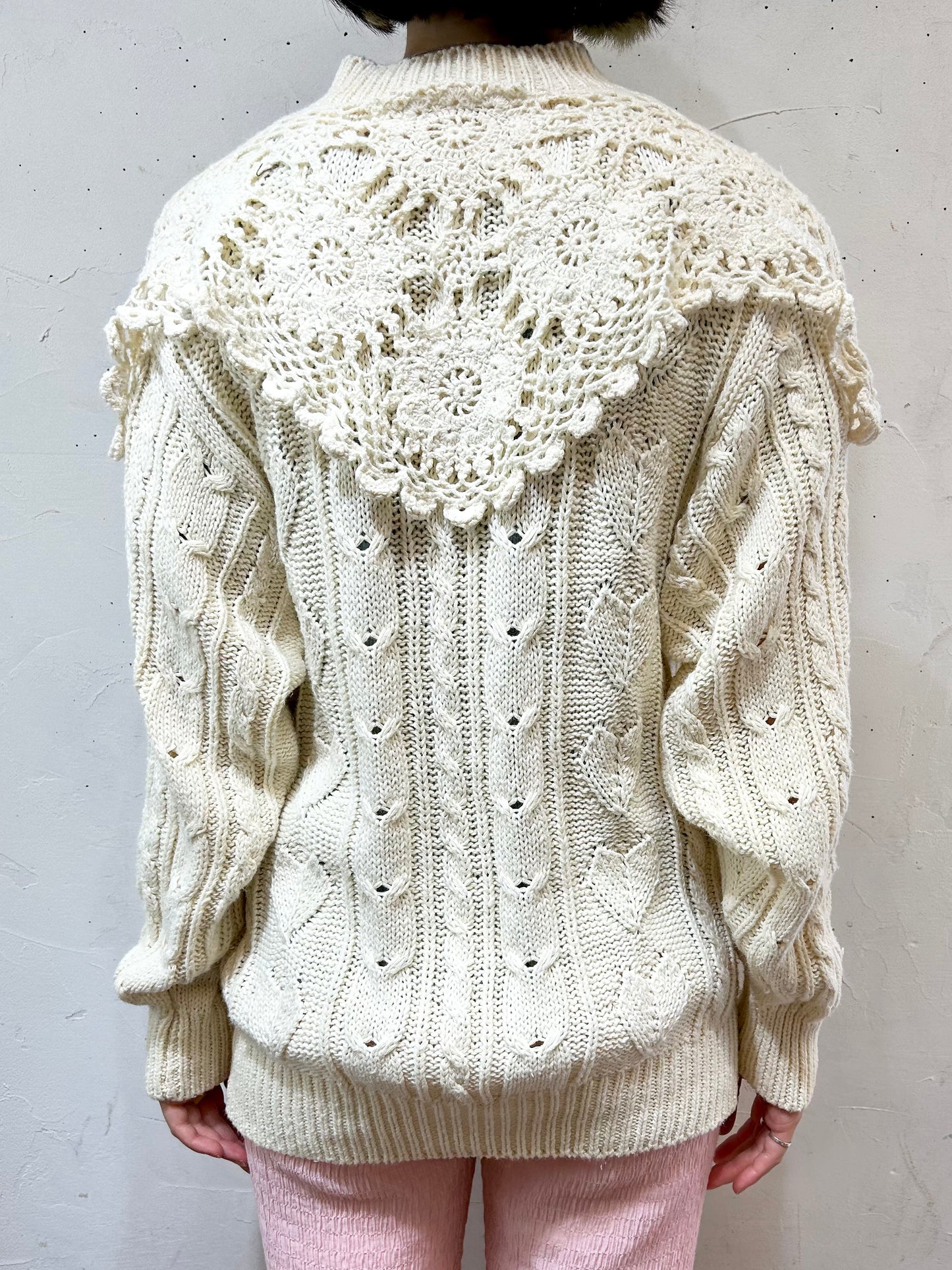 Vintage Ramie Cotton Knit [I25028]