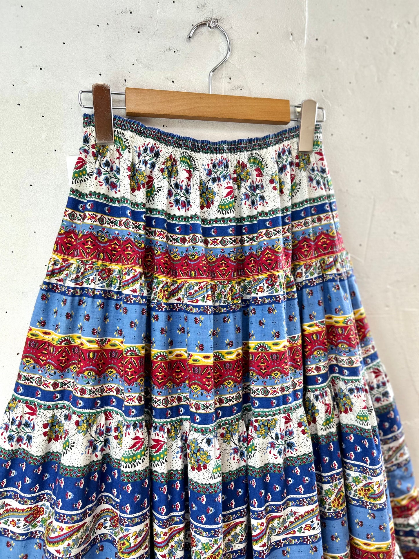 Vintage Tiered Skirt 〜ORVIS〜 MADE IN USA [G30688]