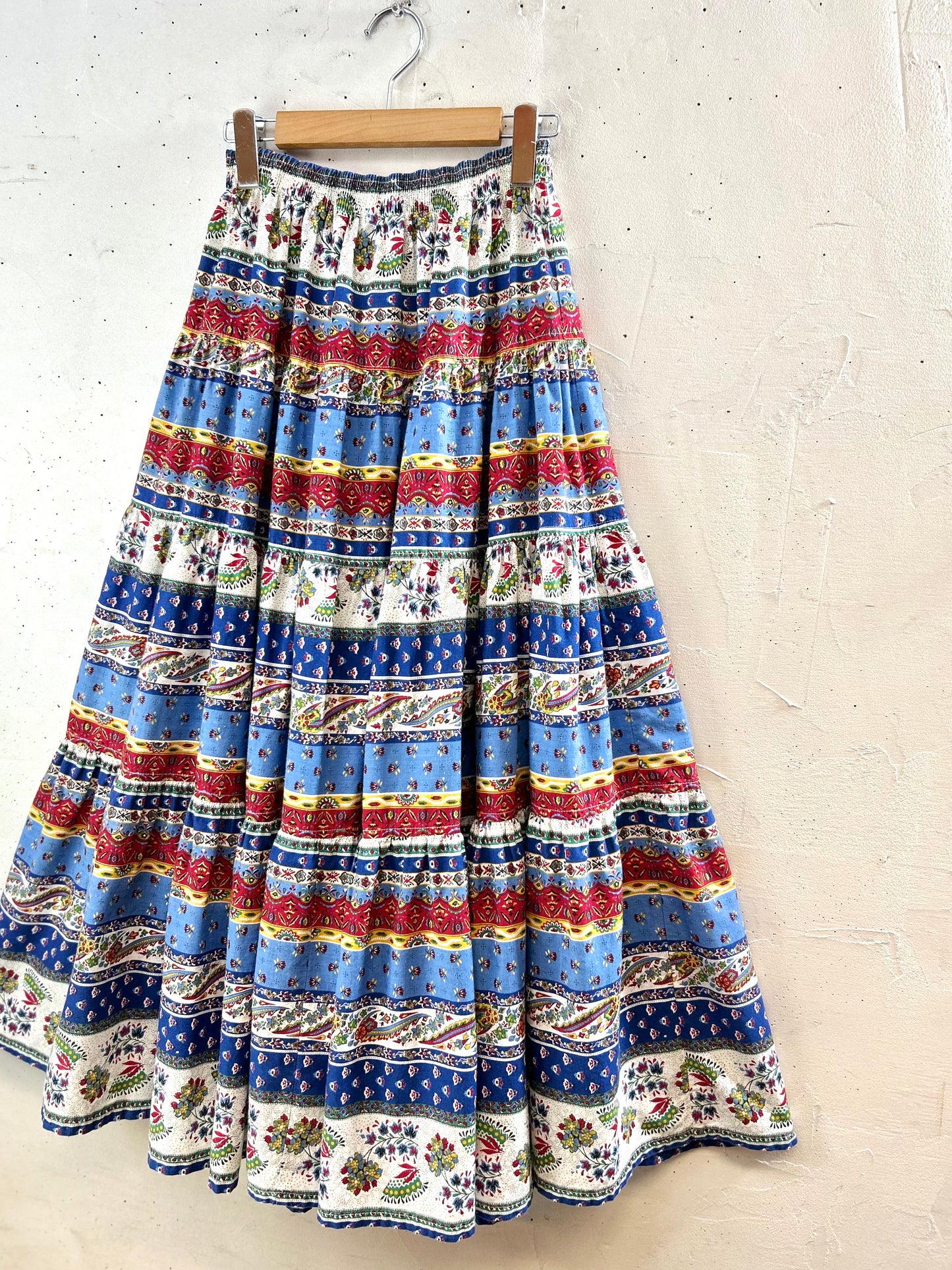 Vintage Tiered Skirt 〜ORVIS〜 MADE IN USA [G30688]