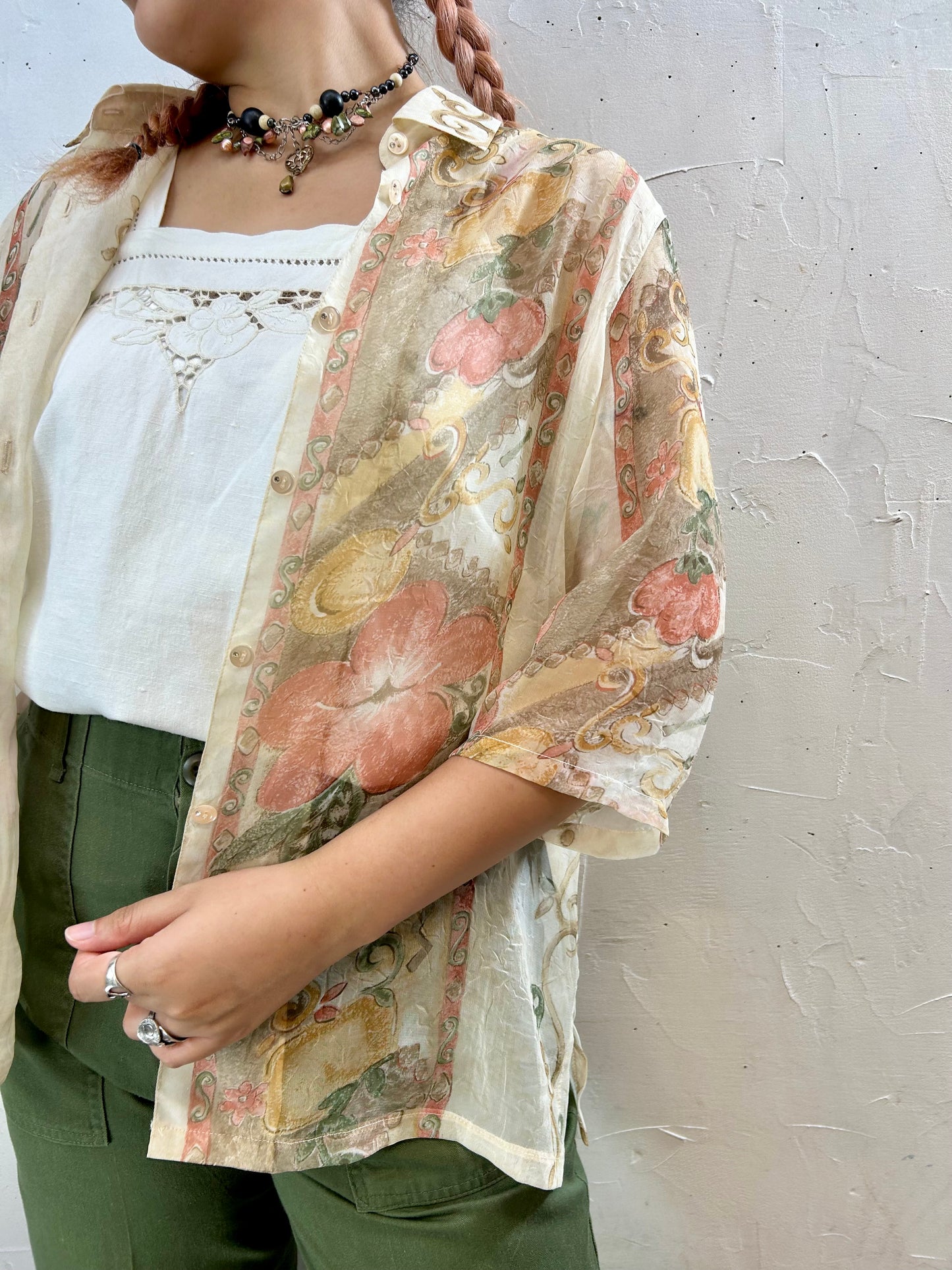 Vintage Sheer Shirt  [F27619]