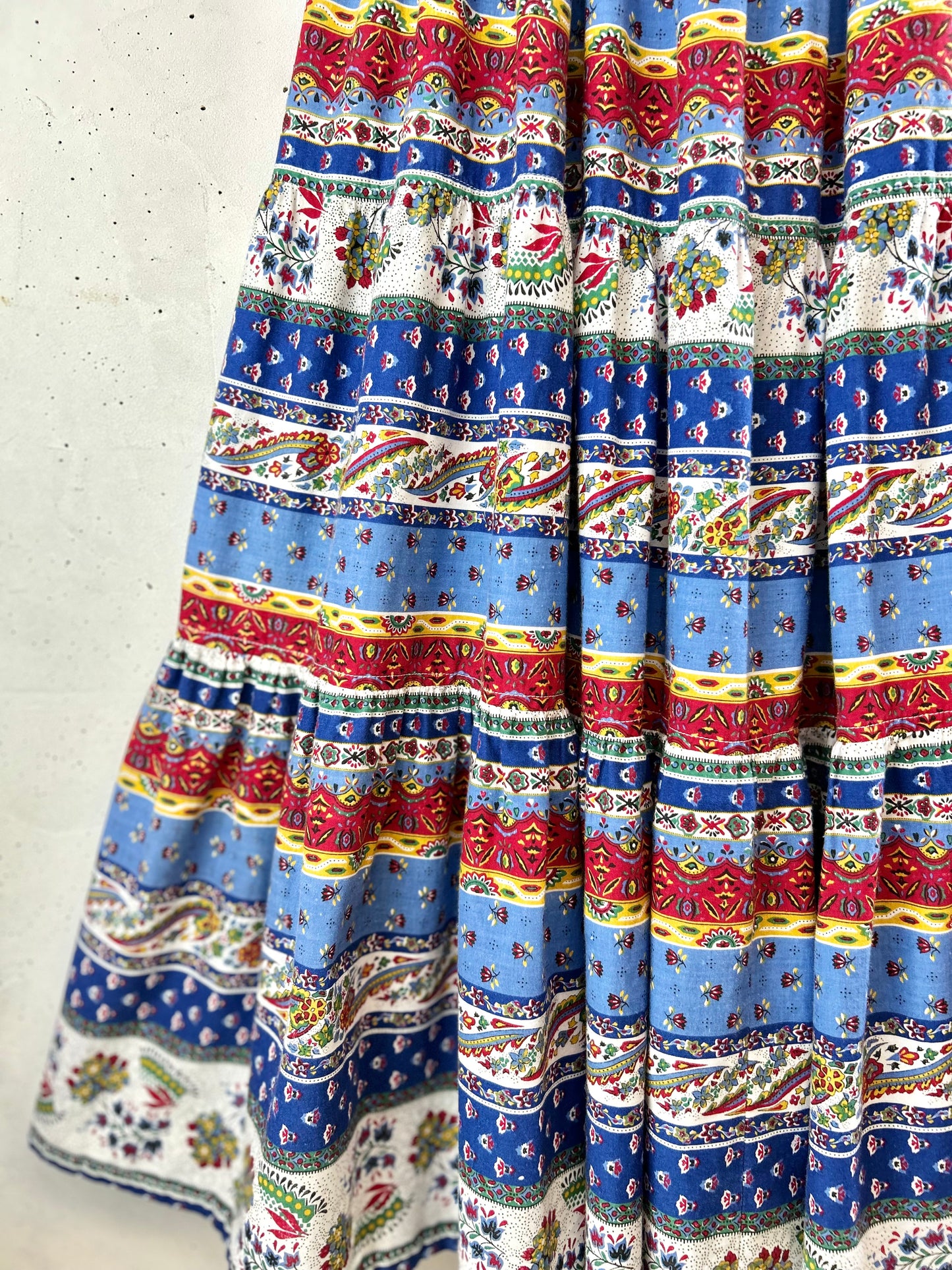 Vintage Tiered Skirt 〜ORVIS〜 MADE IN USA [G30688]