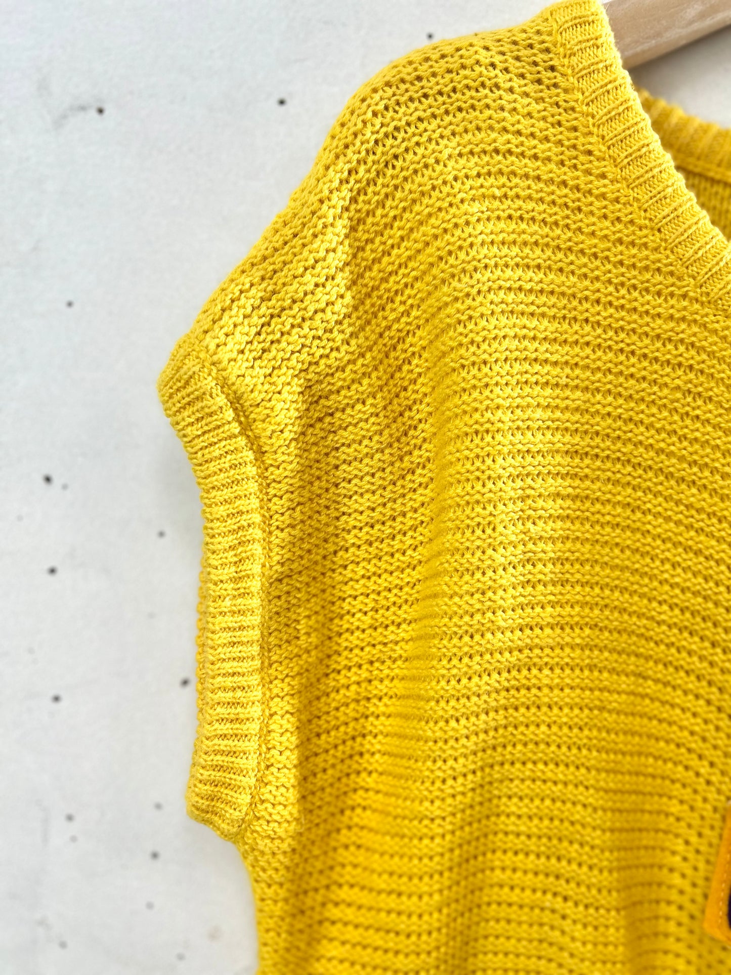 Vintage Knit Vest [D30036]