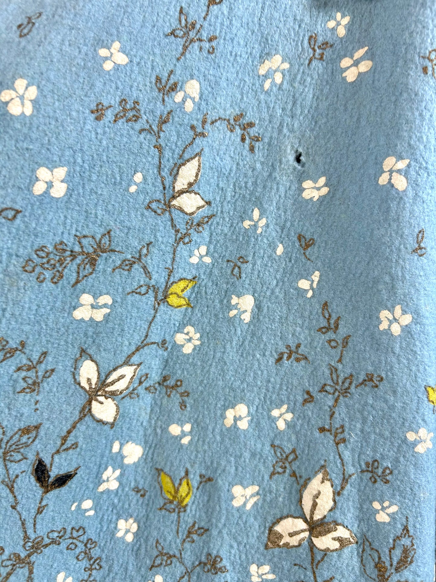 ’50s Vintage End Pattern Skirt [A29386]