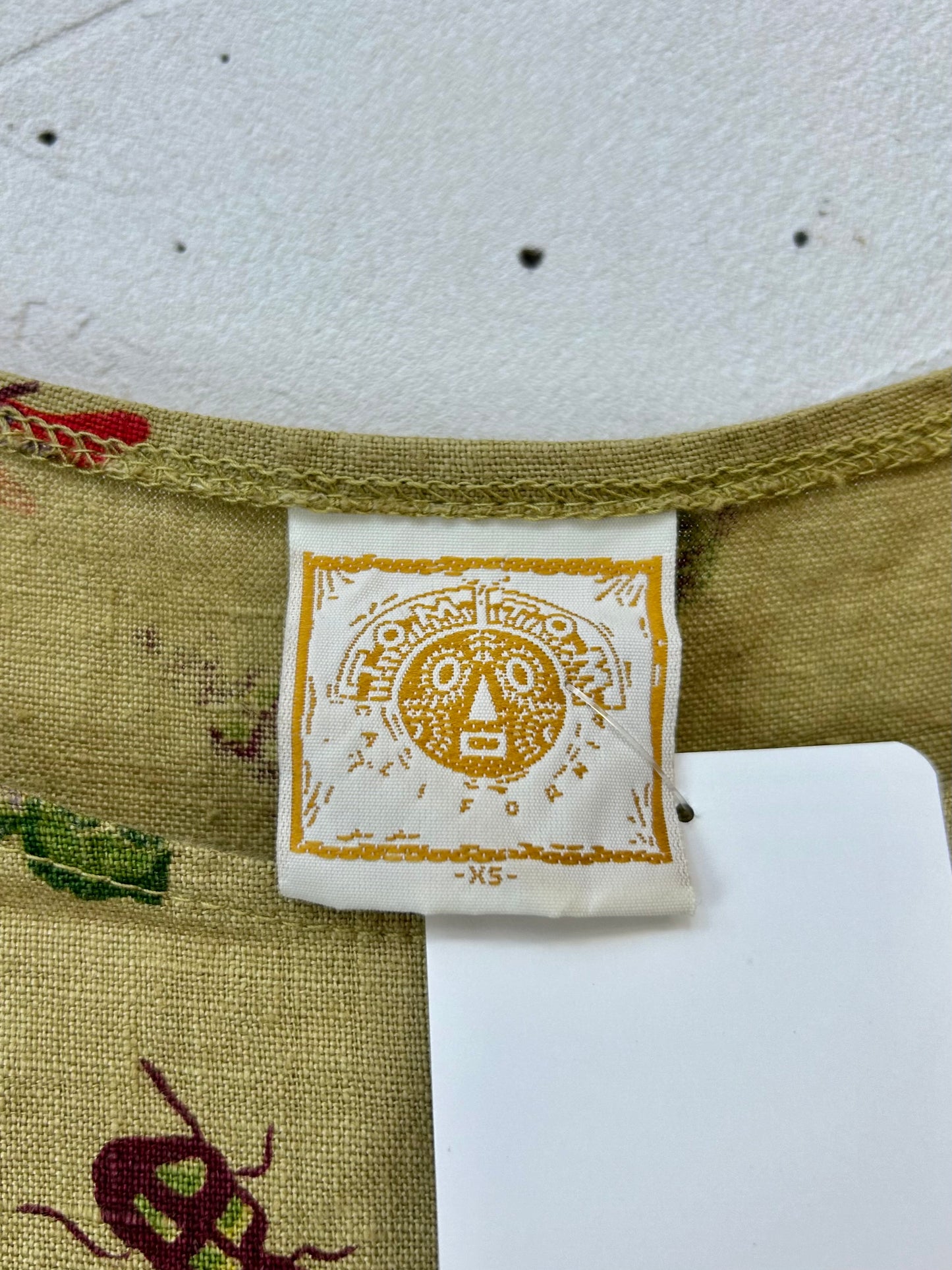 Vintage Linen Tops MADE IN USA [F27620]