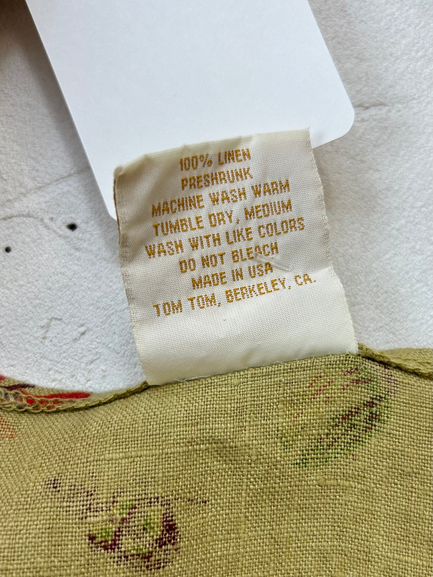 Vintage Linen Tops MADE IN USA [F27620]