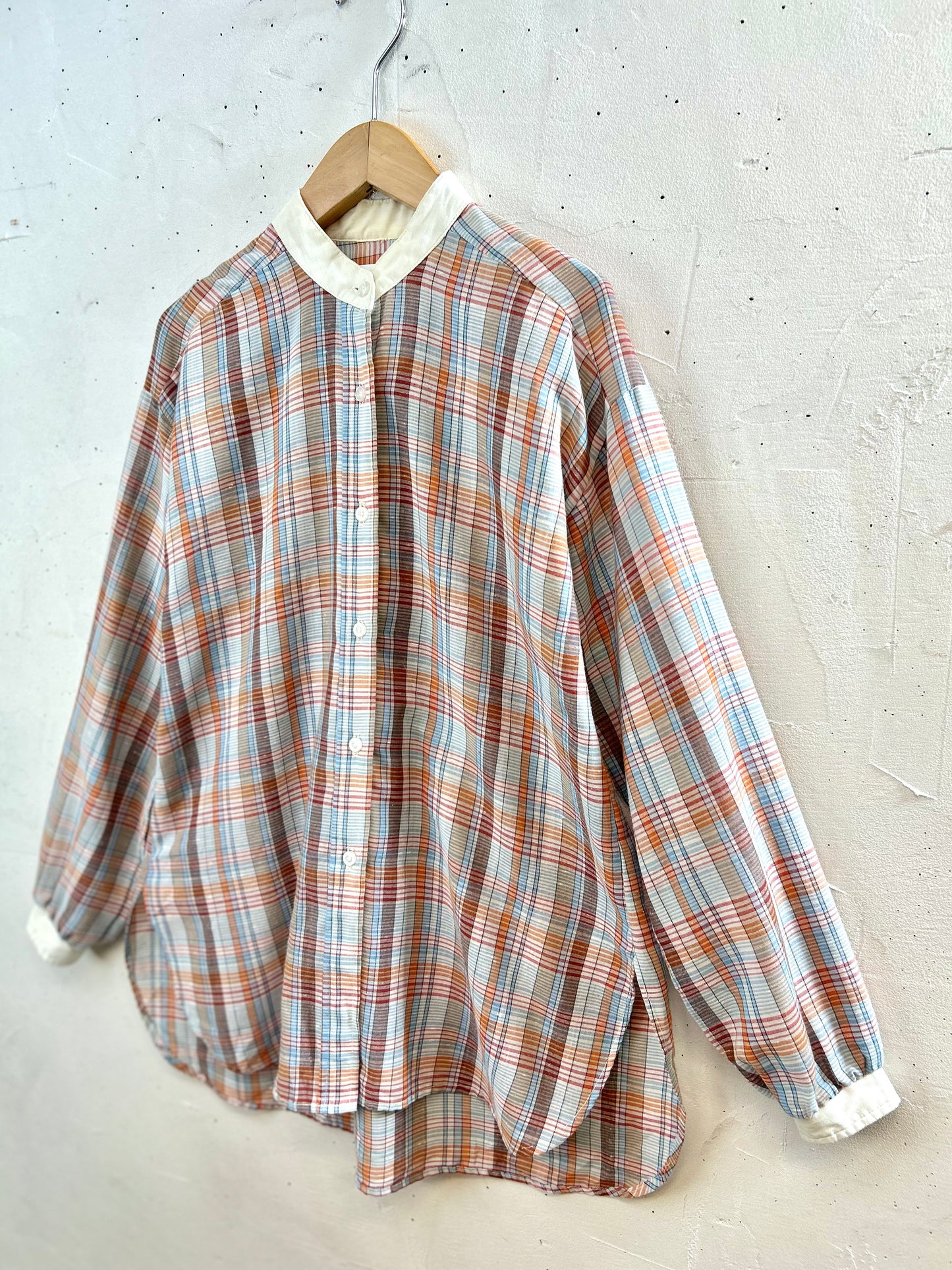 Vintage  Plaid Shirt [D30035]