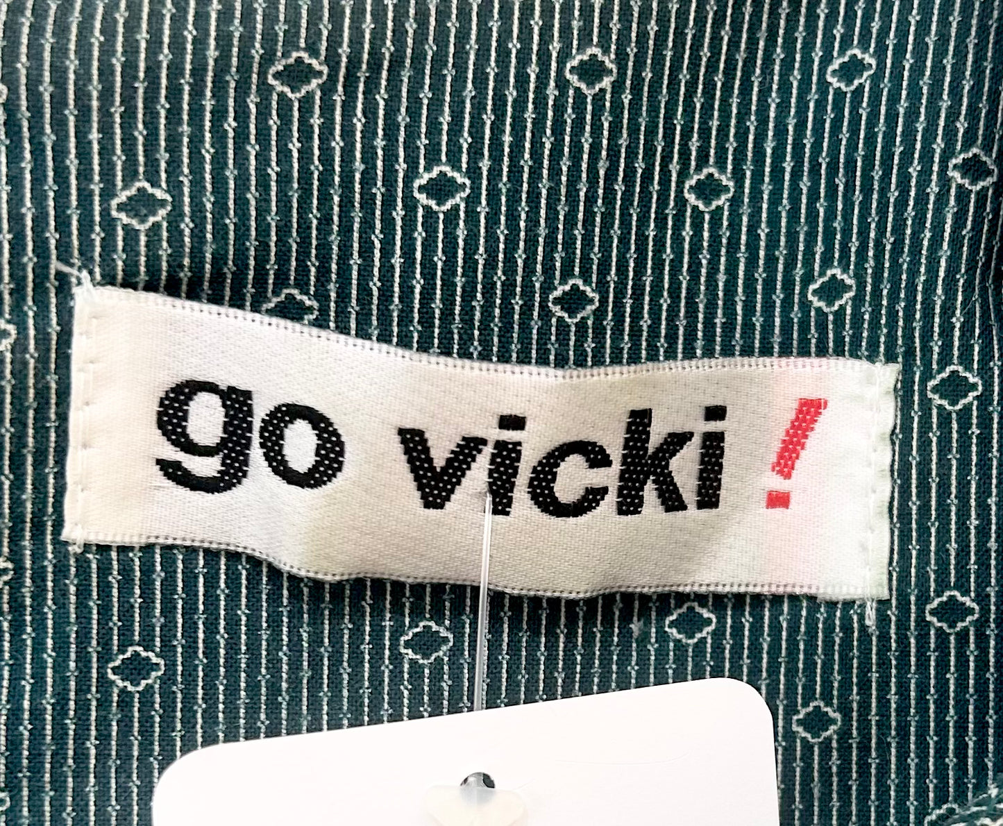 '80s Vintage Dress 〜go vicki!〜 [I25029]