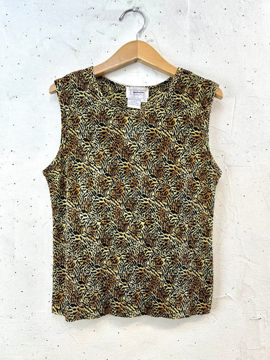 Vintage Pleats Tops [F30464]